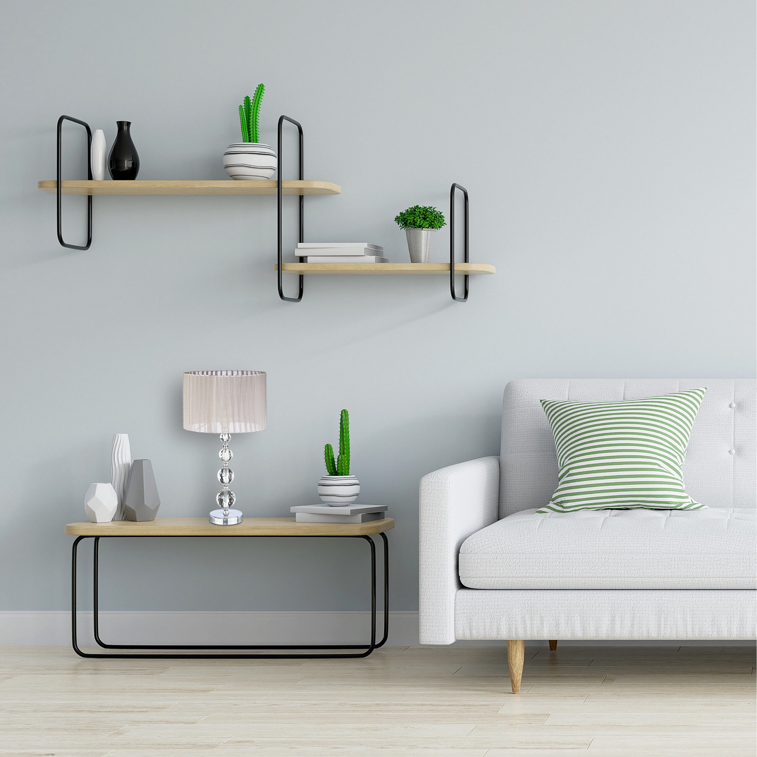 relaxdays Tischleuchte Nachttischlampe Kristall, Ein- und Ausschalter am Kabel, Leuchtmittel sind nicht im Lieferumfang enthalten, E27-Fassung, Maximale Leistun – Bild 5 von 5