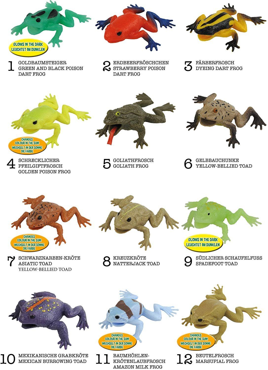 DeAgostini Sammelfigur 5 x FROGS & CO FOIL PACK EACH PACK CONTAINS 1x