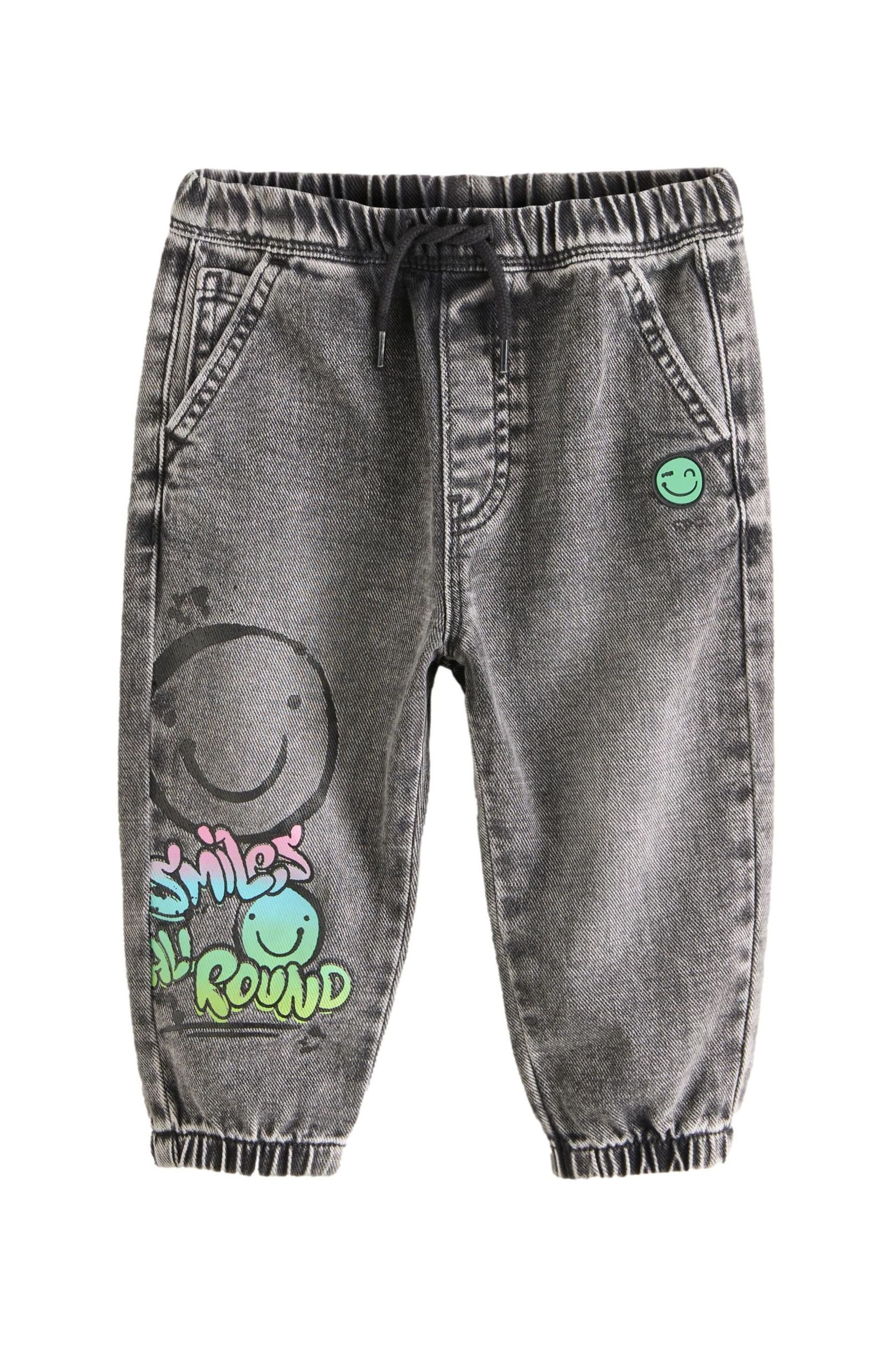 Next Schlupfjeans Jeans mit Graffiti-Print aus günstig online kaufen