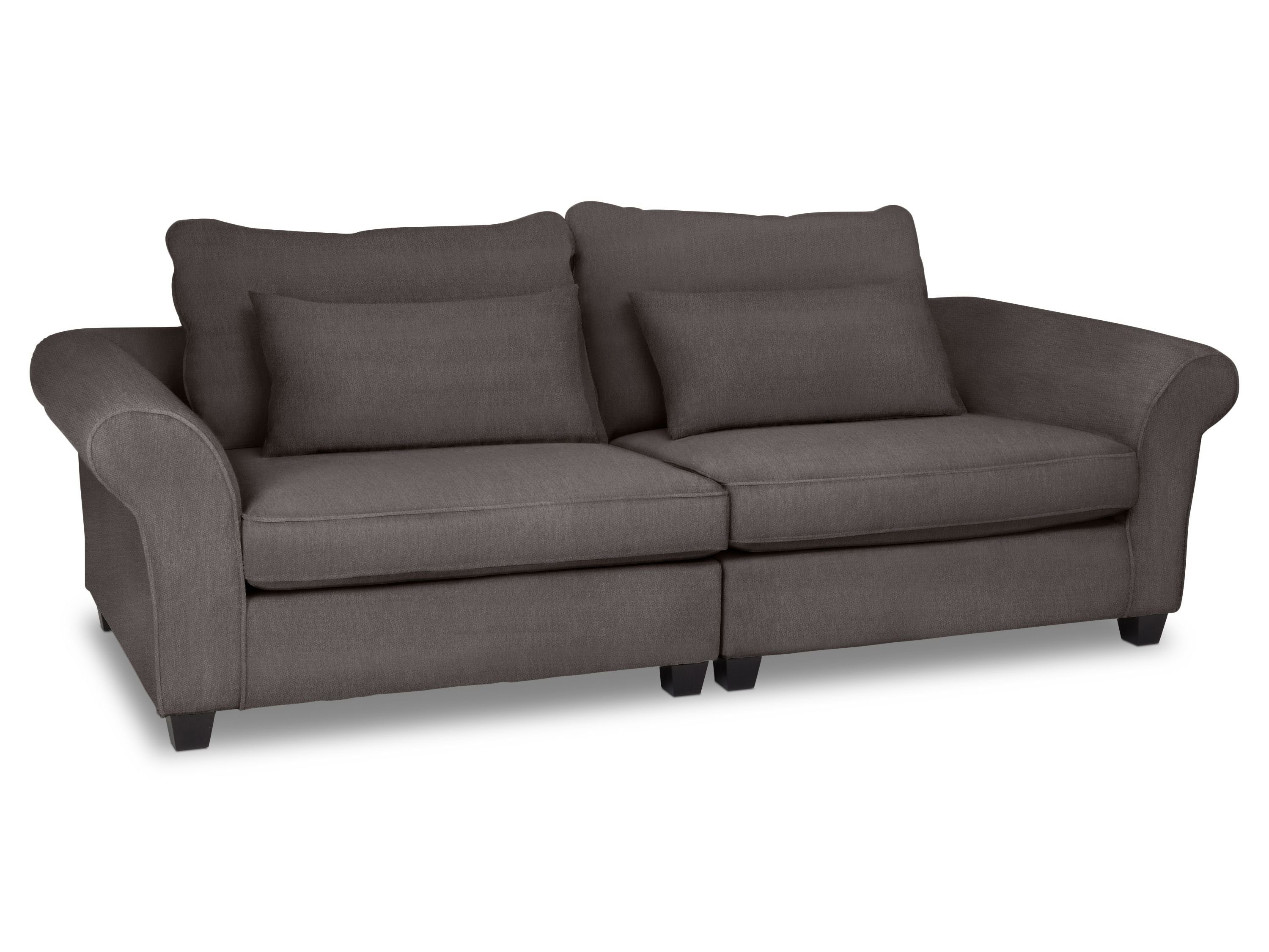 SANSIBAR Living Sofa Megasofa SANSIBAR SANDE BHT 264x70x111 cm grau Bigsofa Couch