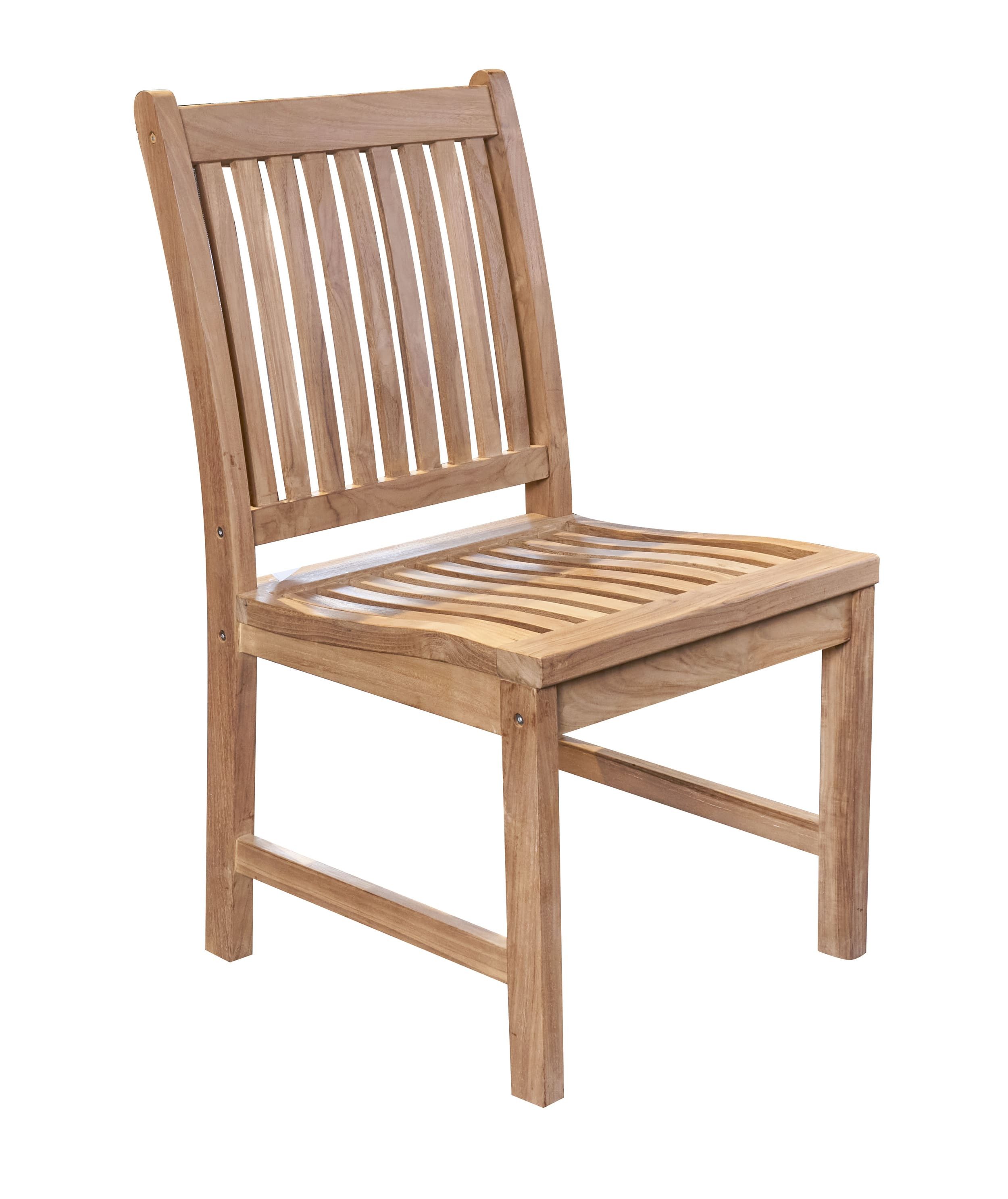 Gartenstuhl Gartenstuhl Moritz Massivholz Teak Stuhl