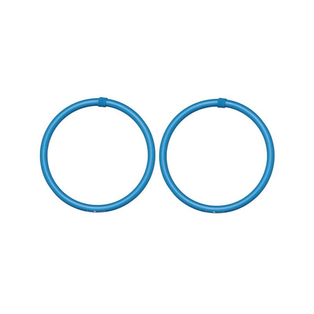 Hoopomania Hula-Hoop-Reifen Hoopomania Arm Hoop, Hula Hoop mit Schaumstoff, 2-teilig Hellblau