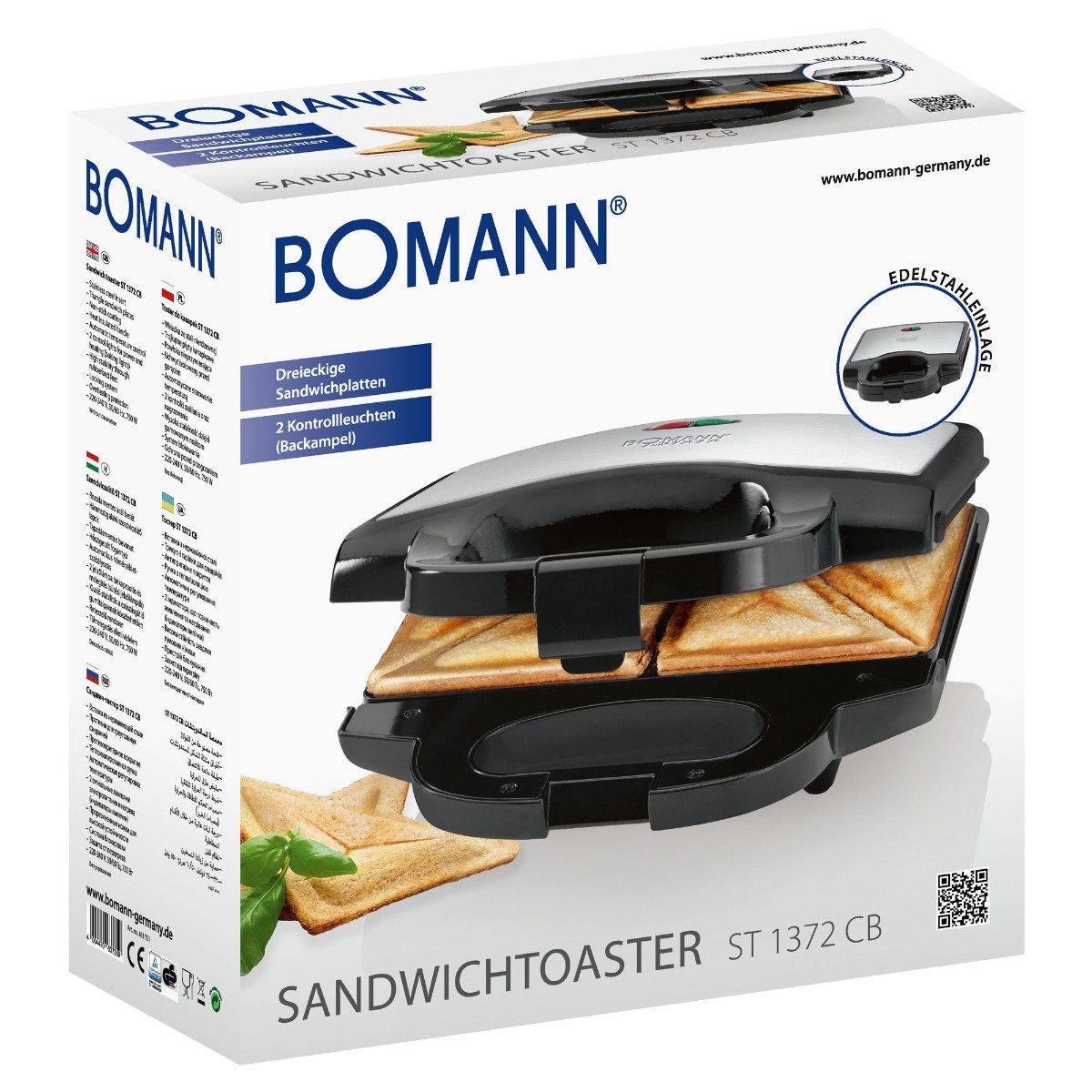 BOMANN CB ST Sandwichmaker 1372