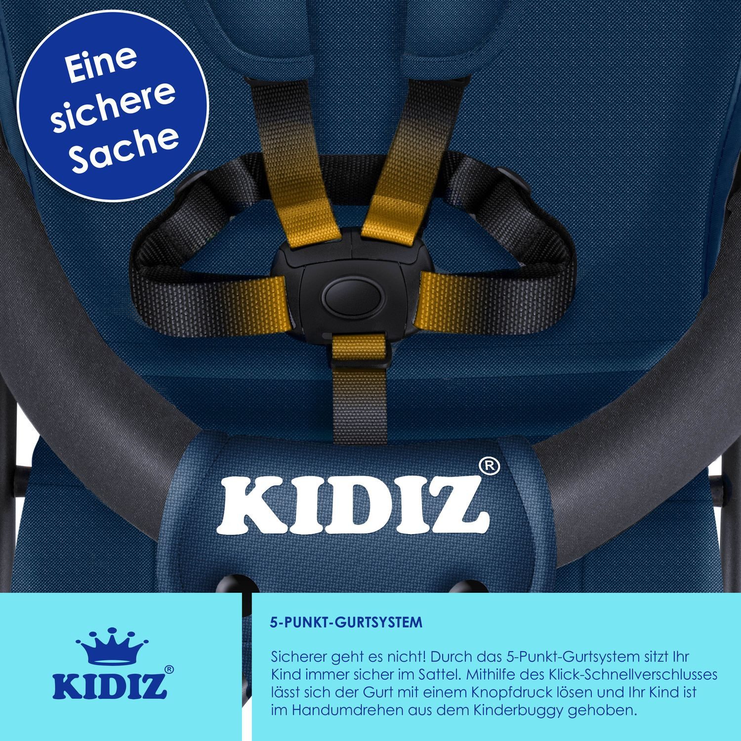 KIDIZ Kombi-Kinderwagen, Kinderwagen CITY Buggy Kinderbuggy klappbar Sportwagen Faltbar