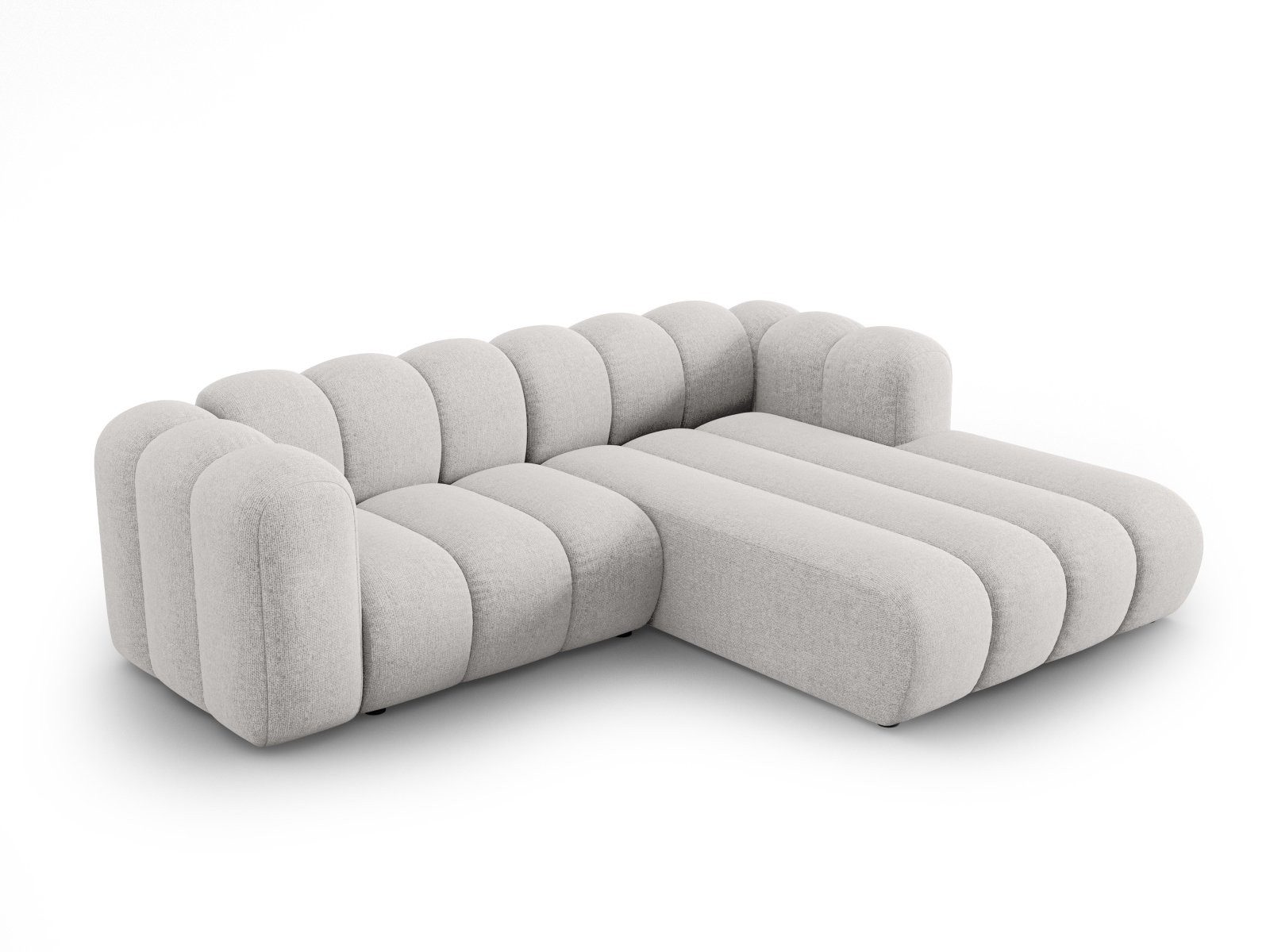 Micadoni Ecksofa Lupine, modular 3-Sitzer günstig online kaufen