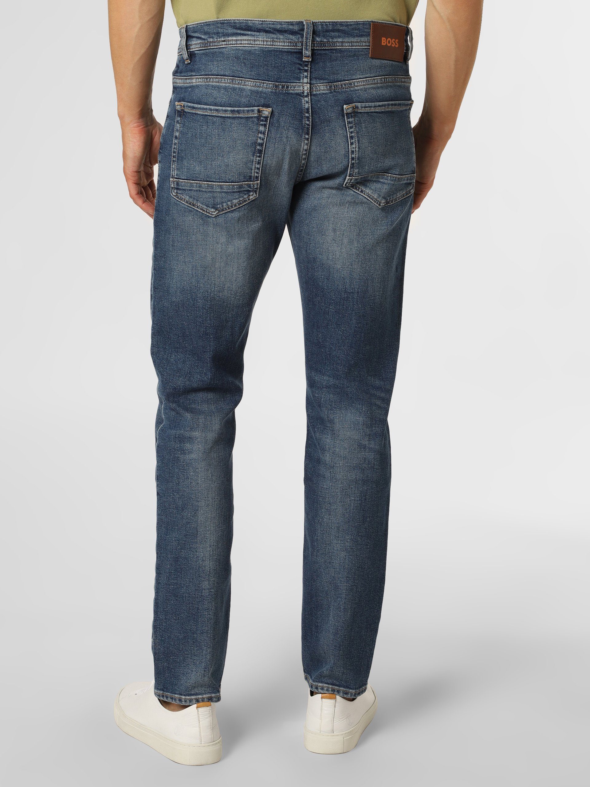 BOSS ORANGE Tapered-fit-Jeans Taber BC-C Aqua