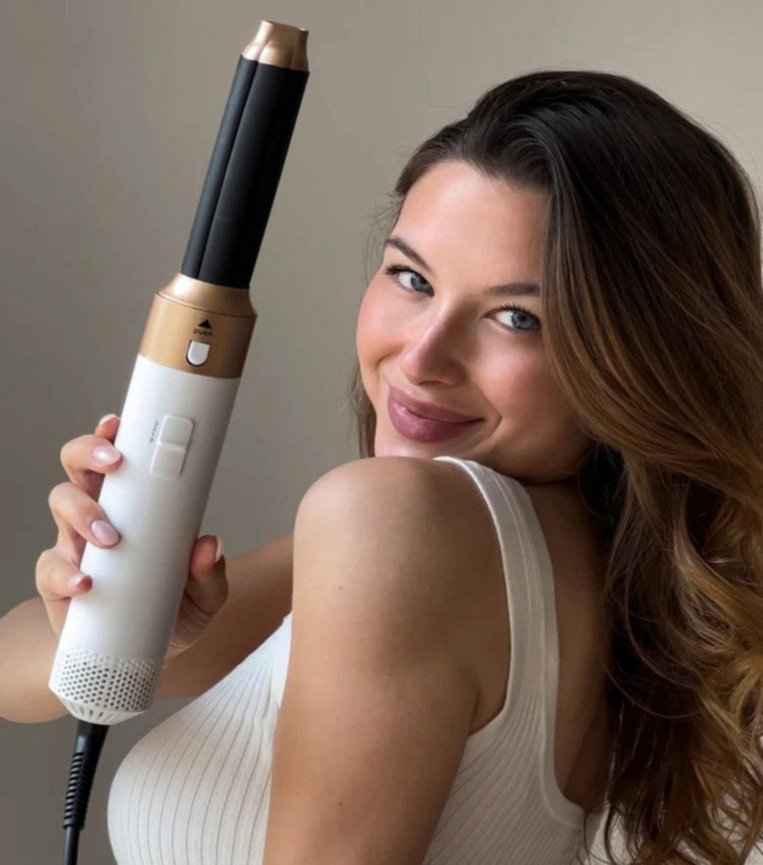 GLATO Multihaarstyler Airstyler, Warmluftbürste, Haarstyler 5 in 1, Lockenstab, Damengeschenk, Hochwertige Vearbeitung