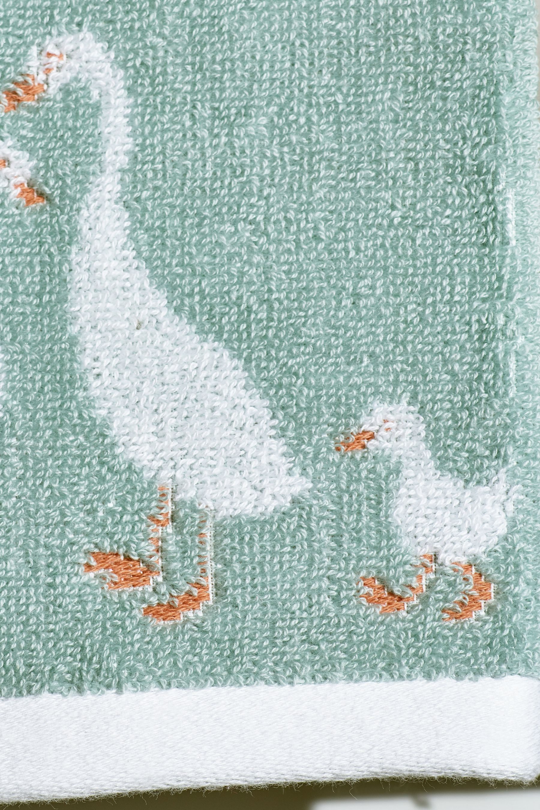 Next Waschlappen Gesichtswaschlappen Gänse 2er-Set, (2-St) – Bild 2 von 3