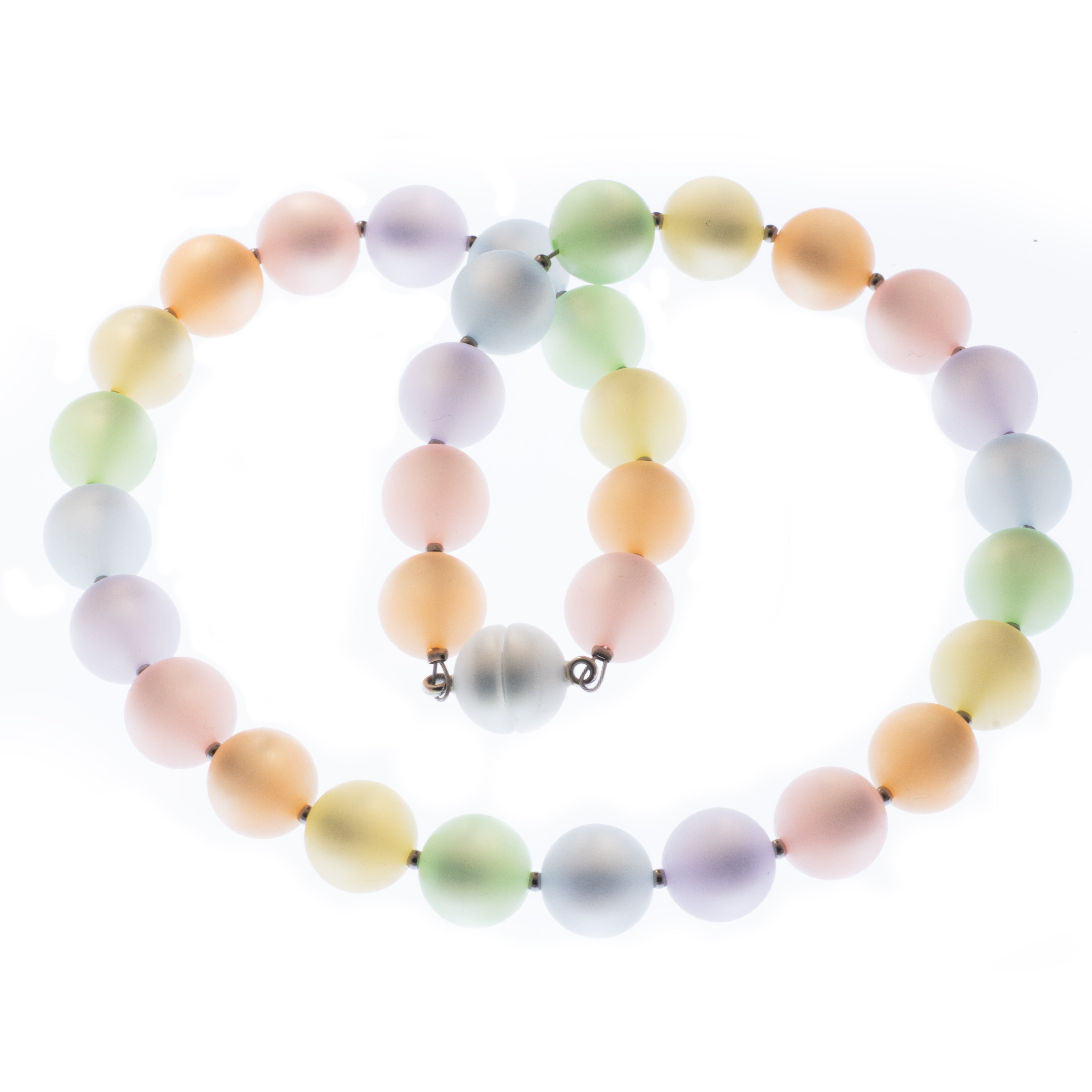 Perlenkette Polaris Perlen Kette Pastell