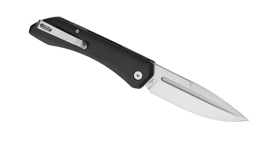 Herbertz Taschenmesser Herbertz Outdoor-Taschenmesser, Liner Lock, schwarz, G10, (1 St), Hosenclip