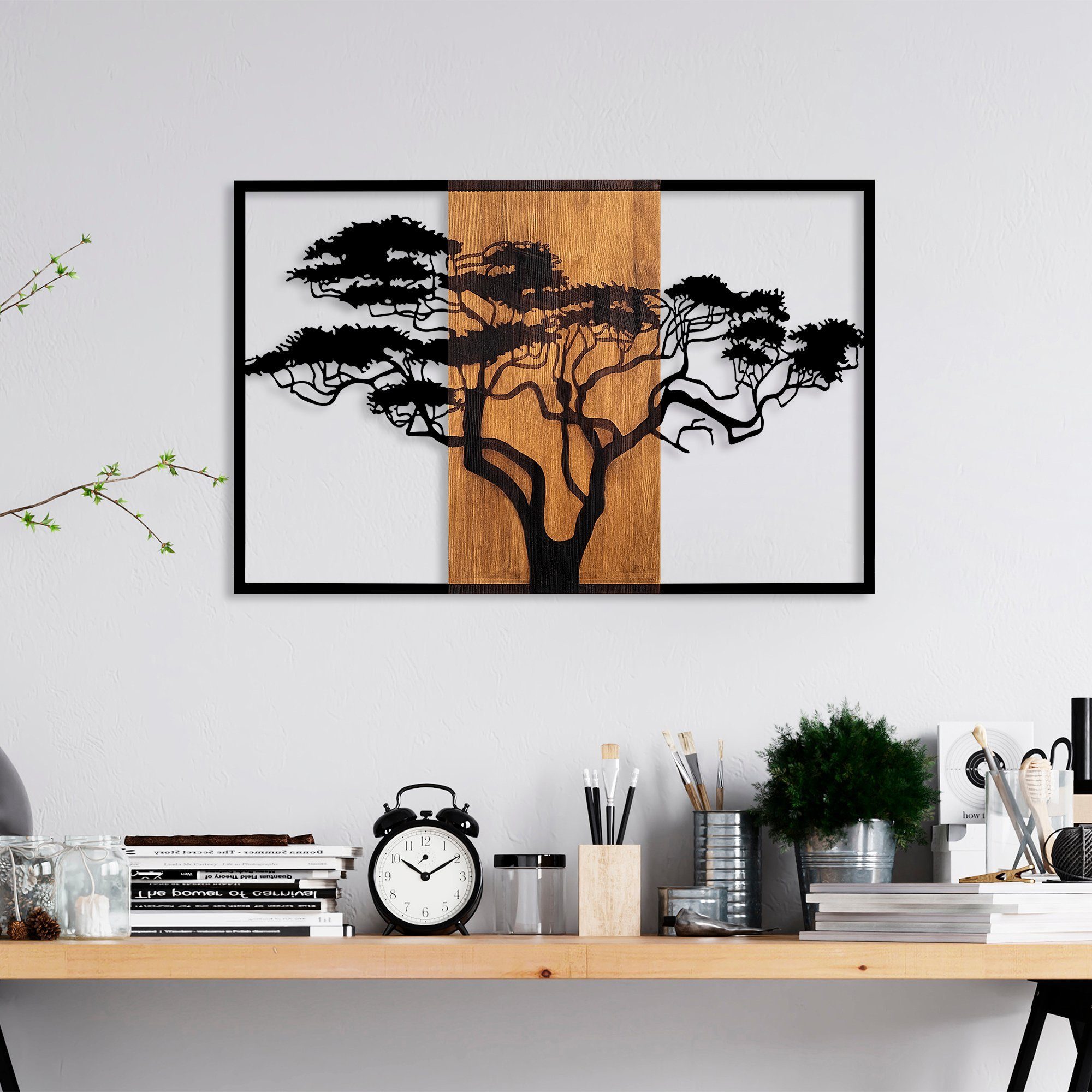 Wallity Wanddekoobjekt 100% WOODEN (Thickness: 3 günstig online kaufen
