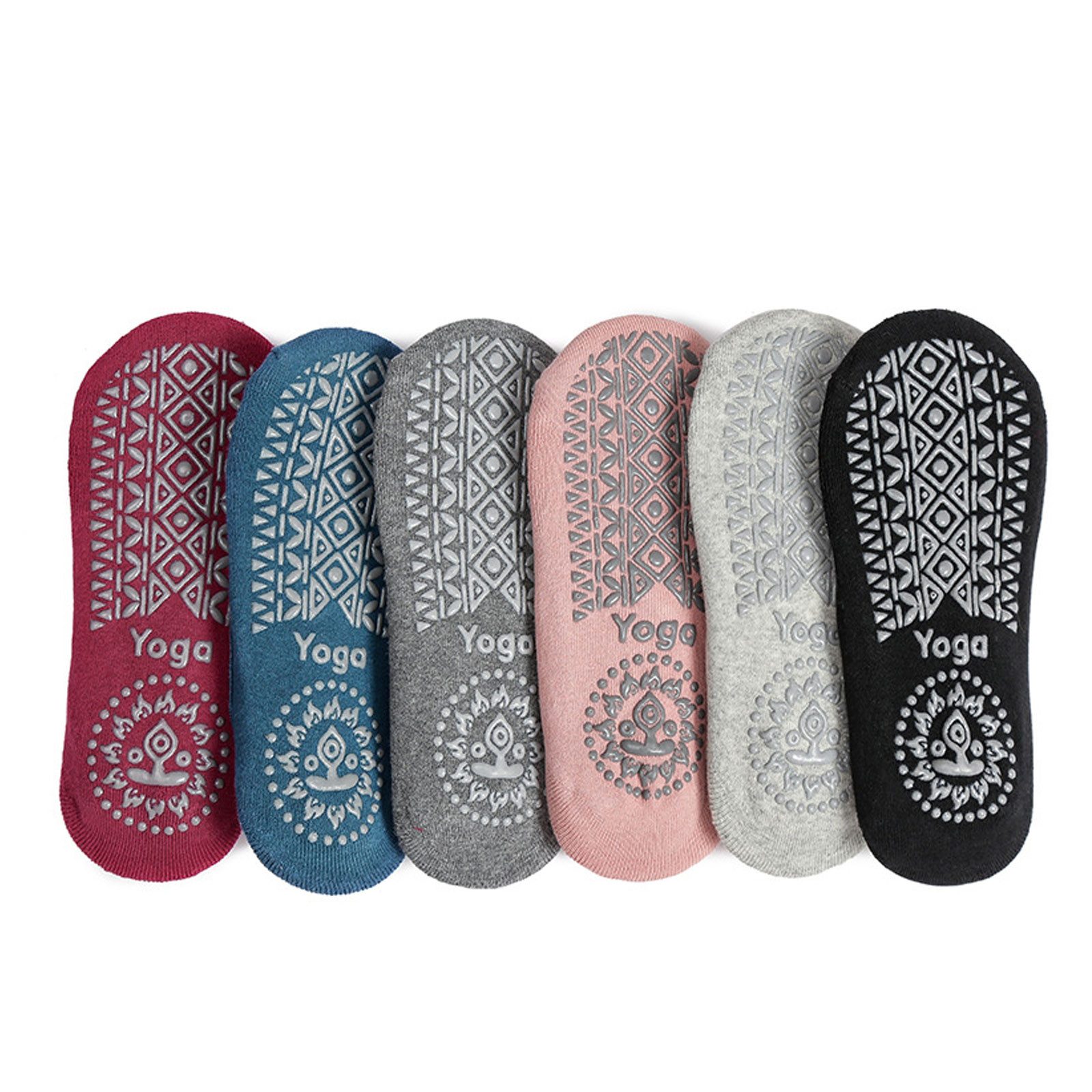 HAUSS SPOLE Sportsocken 6er Rutschfeste Yoga günstig online kaufen