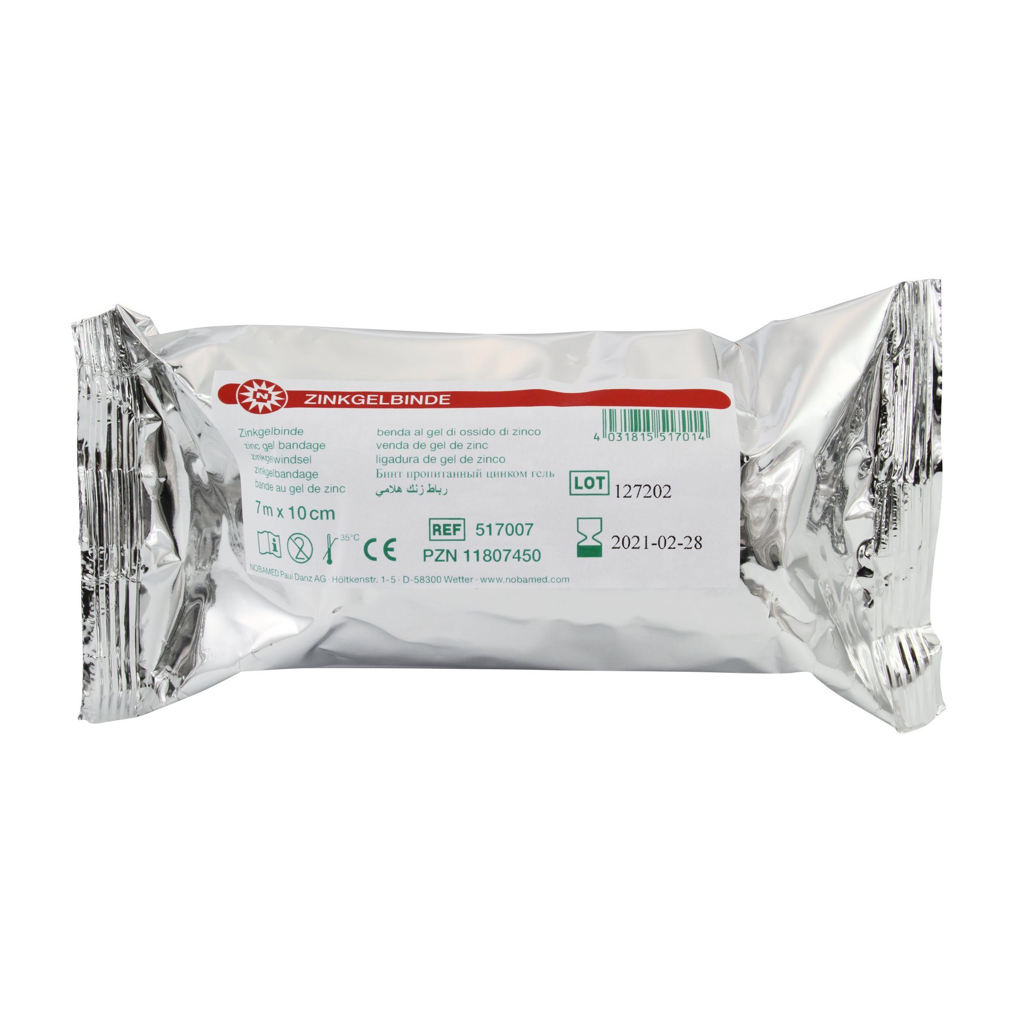 Nobamed Bandage Zinkgelbinde