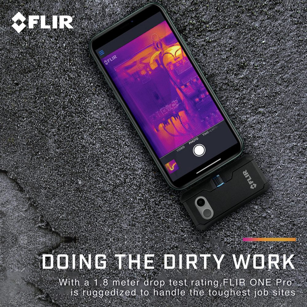 Flir Wärmebildkamera FLIR One Pro Android USB-C Handy Wärmebildkamera -20 bis +400 °C 160, One Pro Android USB-C