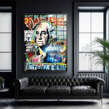 DOTCOMCANVAS® Acrylglasbild Pop-George - Acrylglas, Acrylglasbild Pop-George George Washington Pop Art Pop culture success