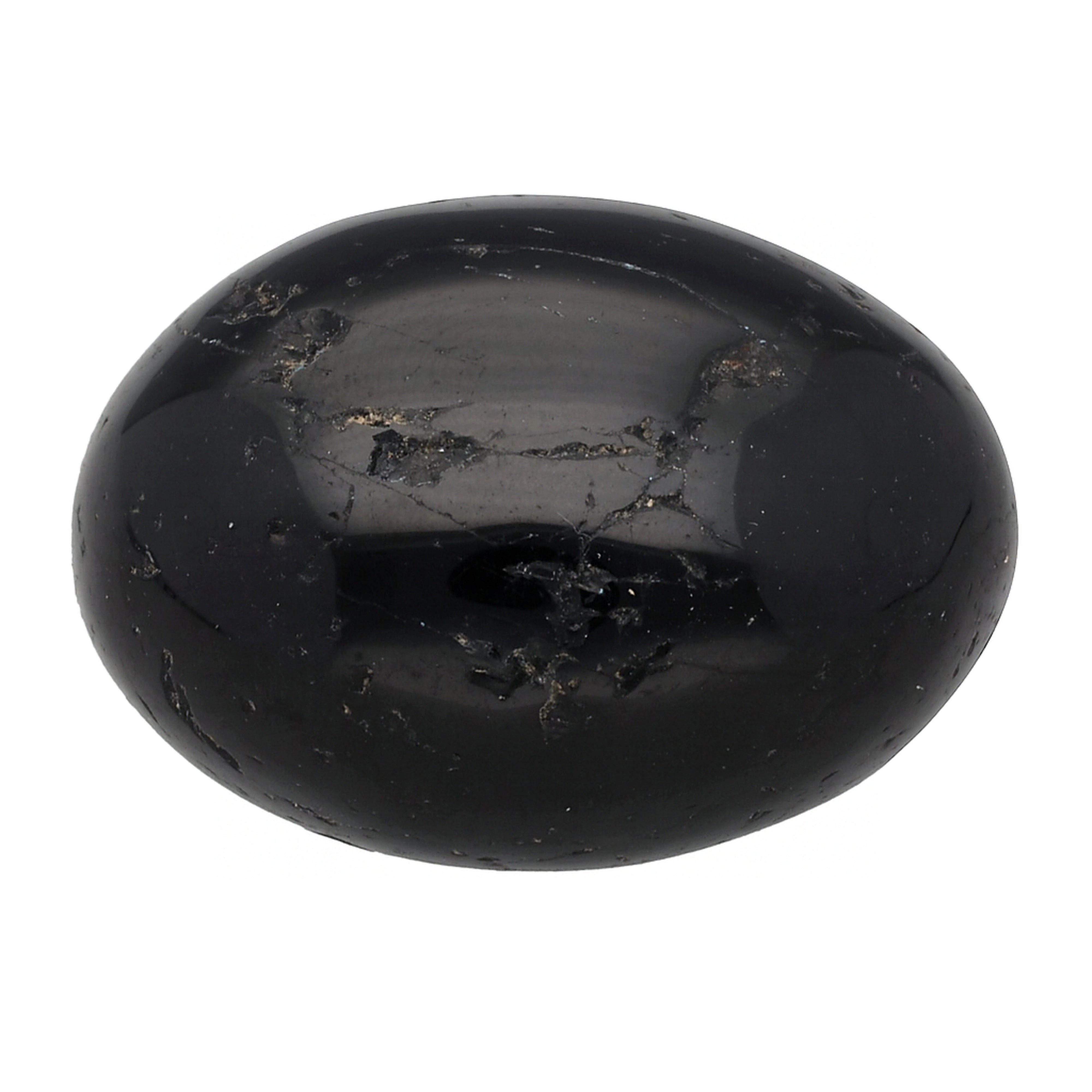 Lebensquelle Plus Edelstein Turmalin, schwarz (Schörl) Trommelstein
