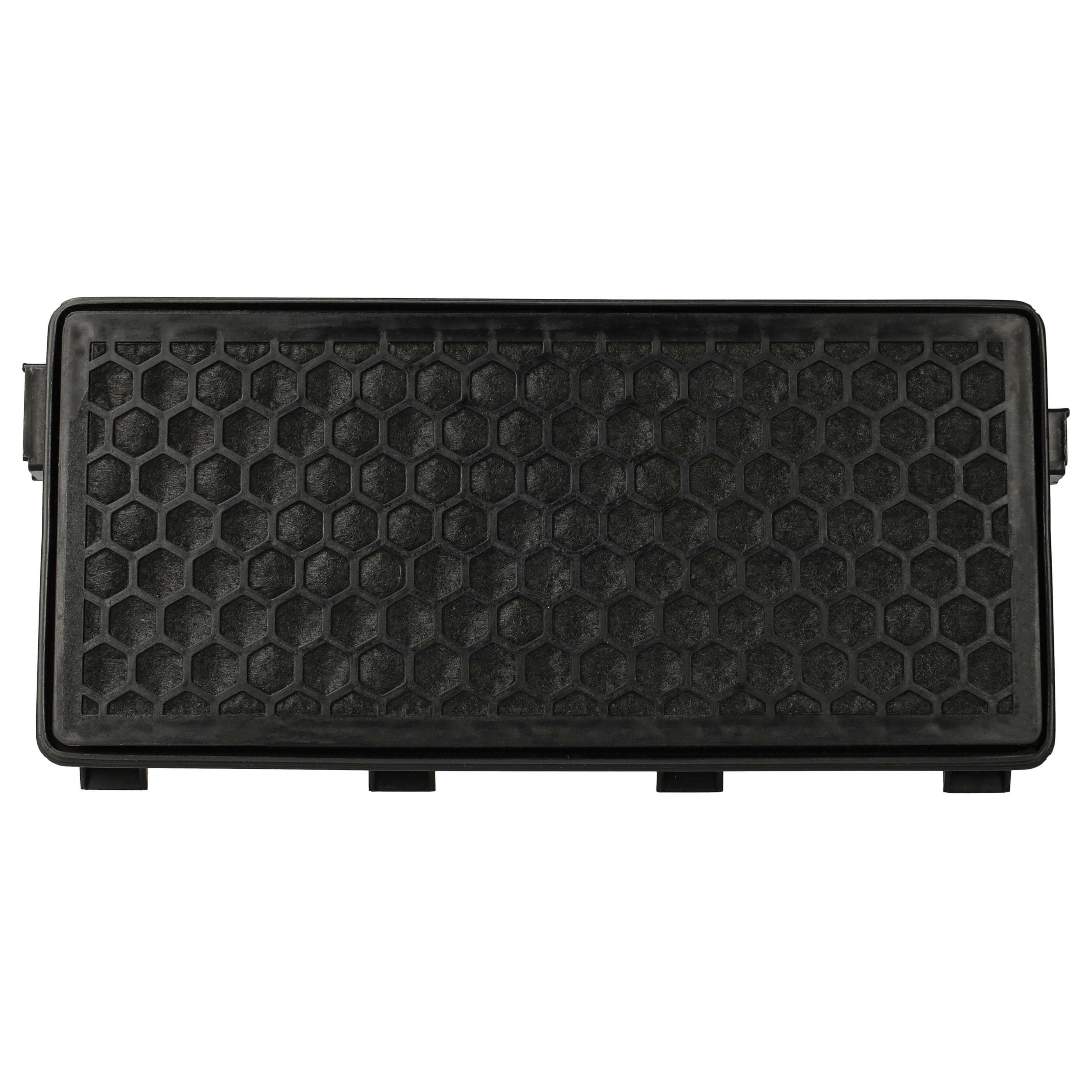 HEPA-Filter passend für Miele Opak, Omnia Silence Plus, ROSSO, OLYMPUS, Red