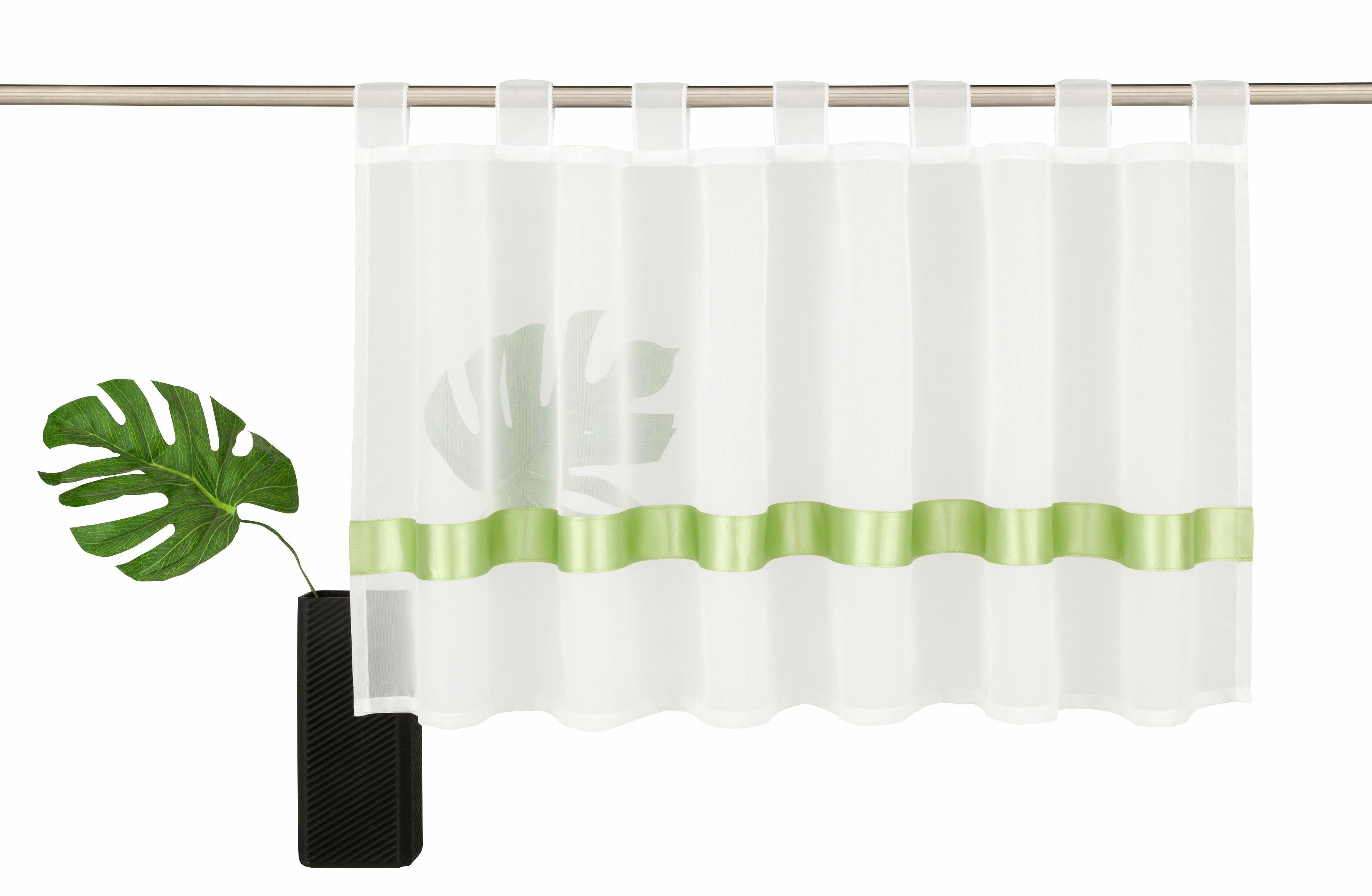 my home Scheibengardine EBY, Schlaufen (1 günstig online kaufen