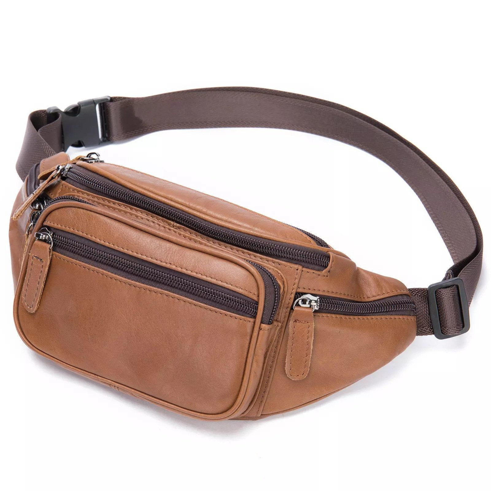 YUBRO-STUDIO Gürteltasche Herren Gürteltasche aus echtem günstig online kaufen
