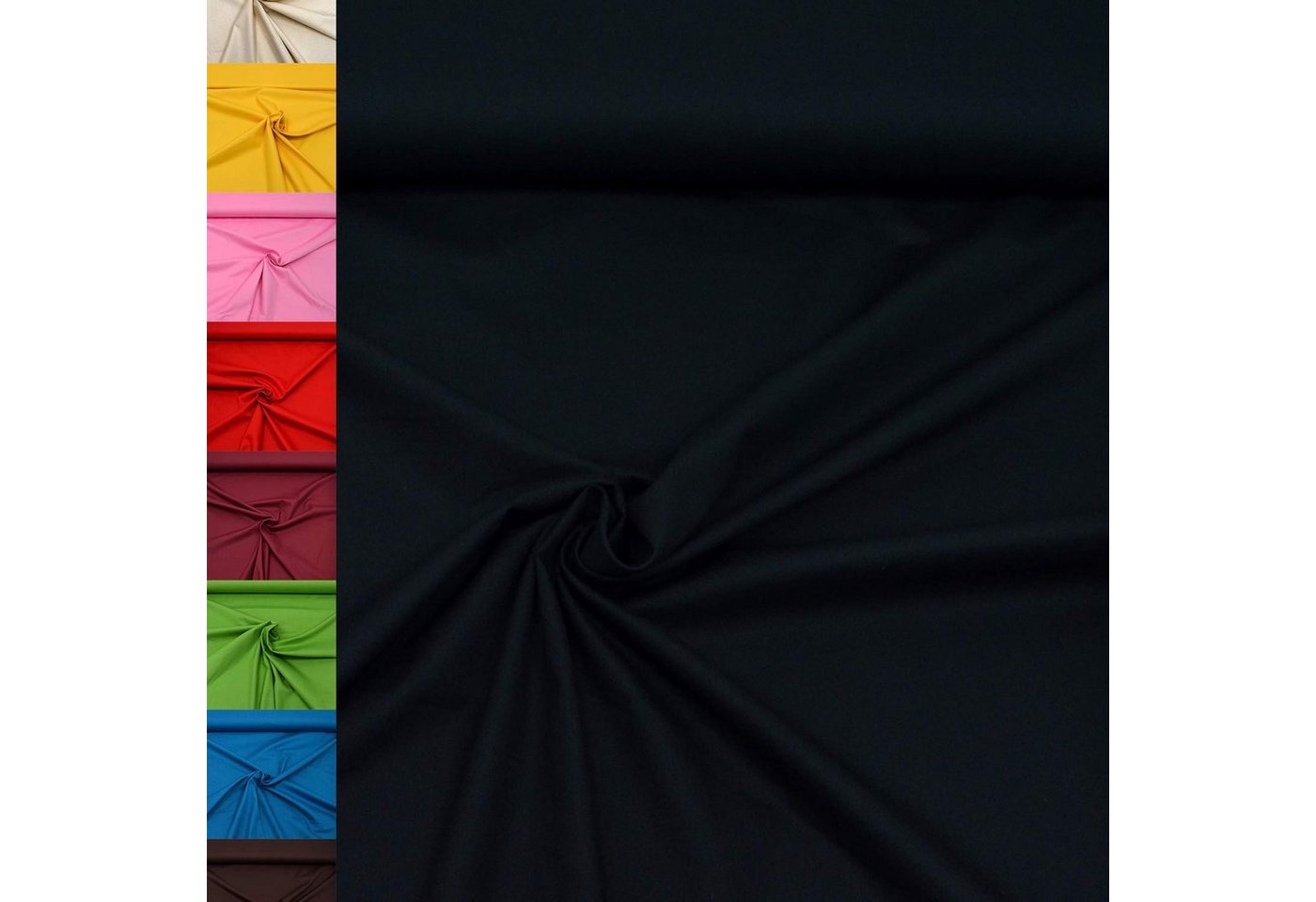 MAGAM-Stoffe Stoff "Sophie", Baumwollstoff uni 100% Baumwolle ÖKO-TEX Meterware ab 50cm