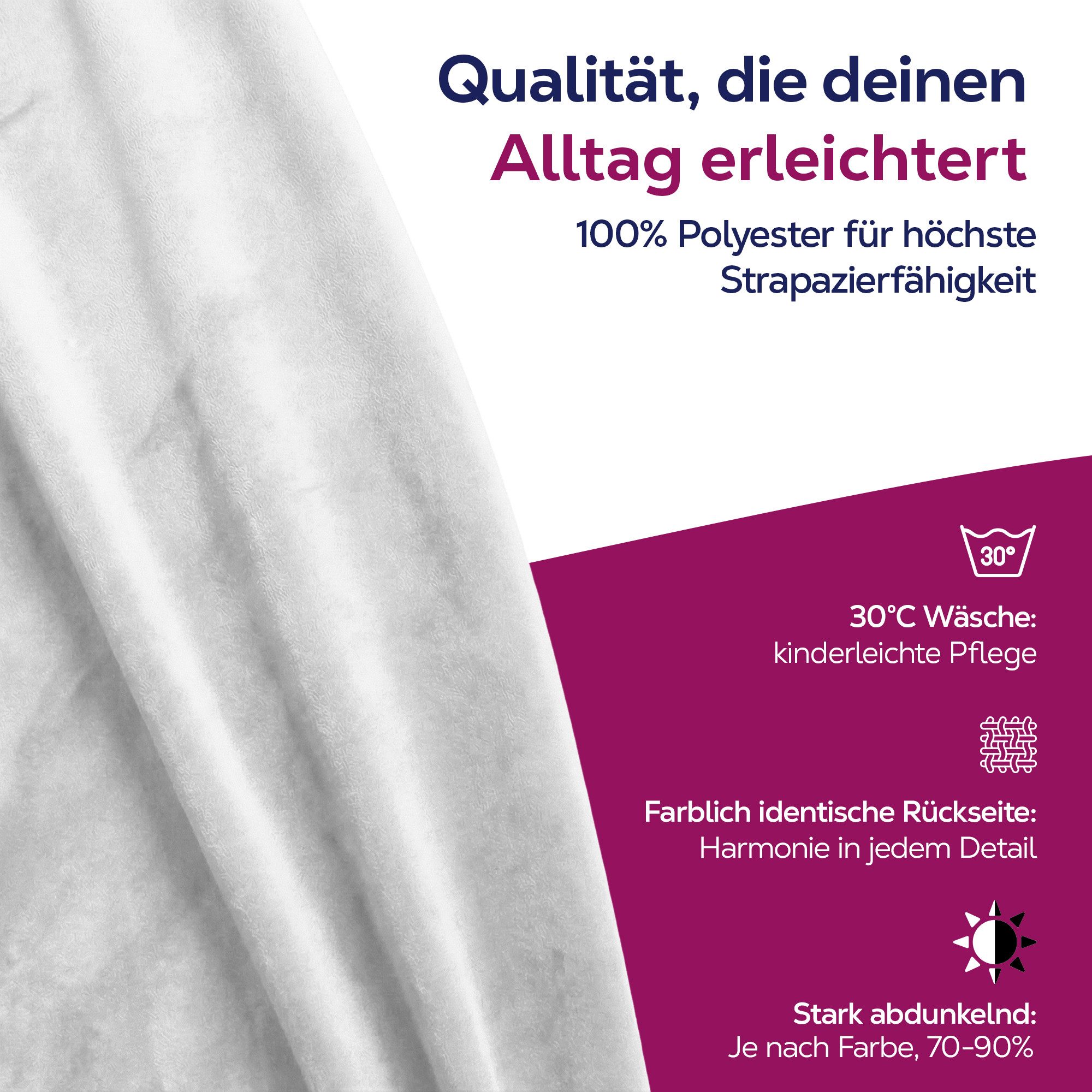 Beautex Verdunkelungsvorhang Samt Vorhang Ösen Gardine Velvet blickdicht abdunkelnd (1 St), Ösen, abdunkelnd, Velvet-Samt, blickdicht, Ösenaufhängung, pflegeleicht