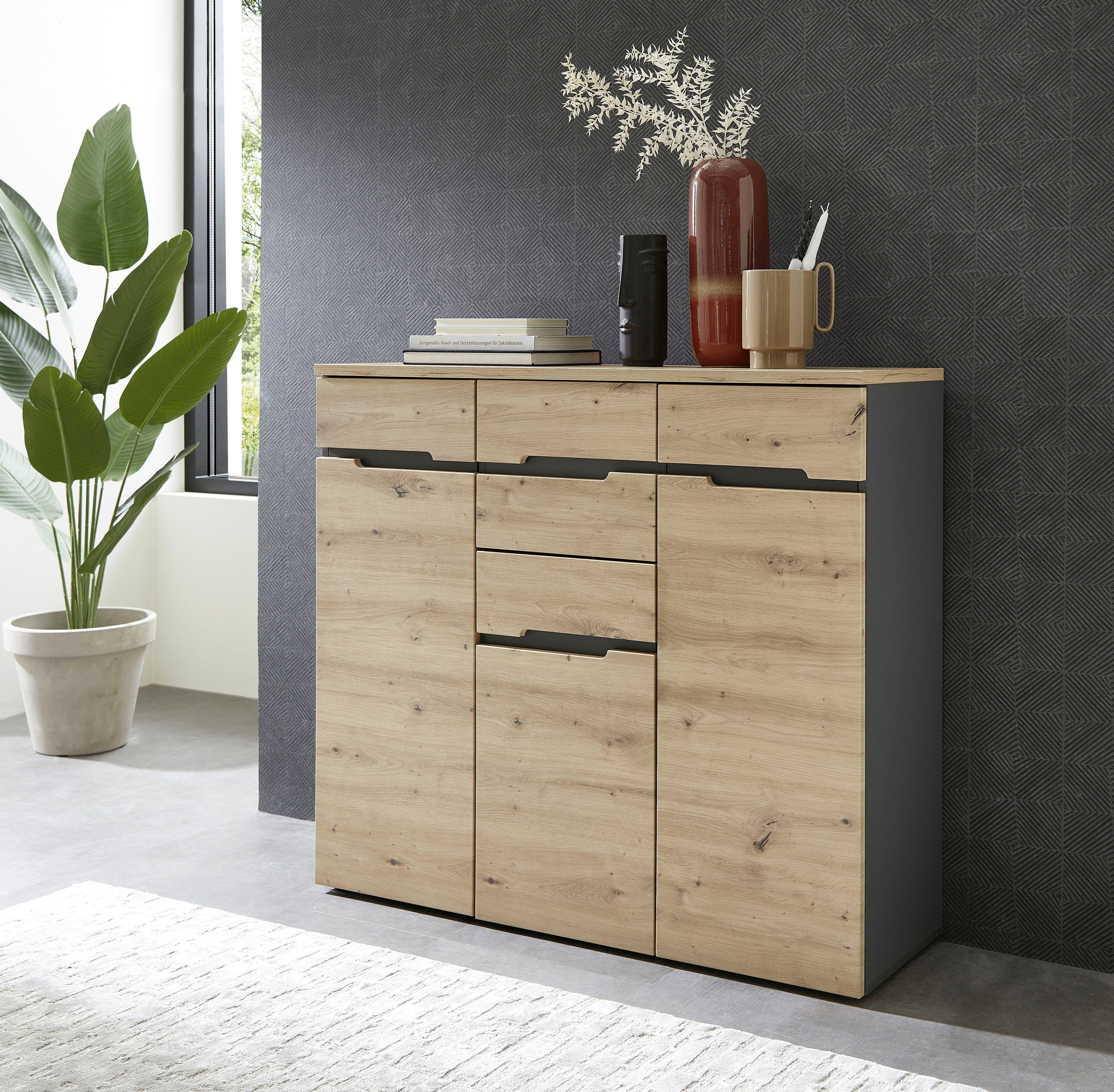 Innostyle Kommode Memphis, Breite 120 cm