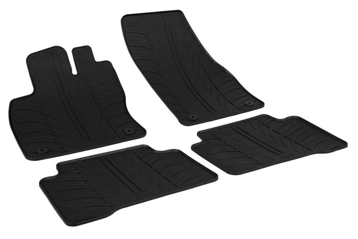 AZUGA Auto-Fußmatten Gummi-Fußmatten passend für VW Touran ab 9/2015, für VW Touran Van | Automatten