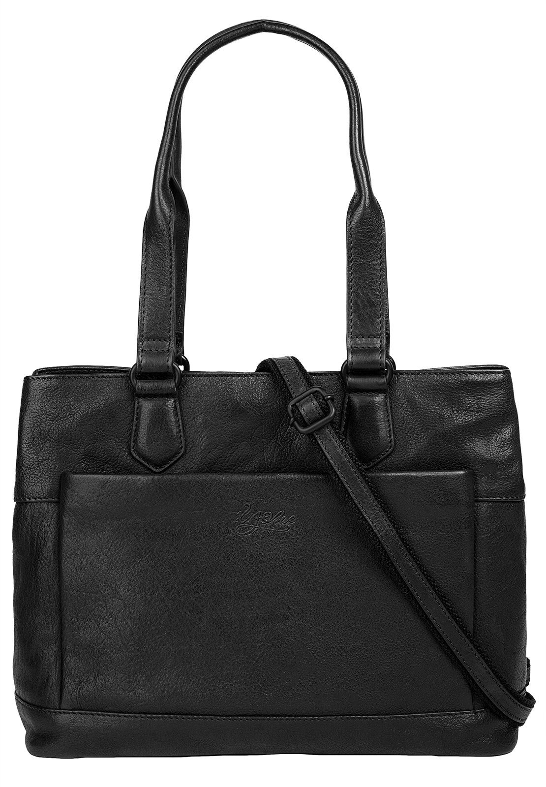 X-Zone Laptoptasche RFID, echt Leder günstig online kaufen