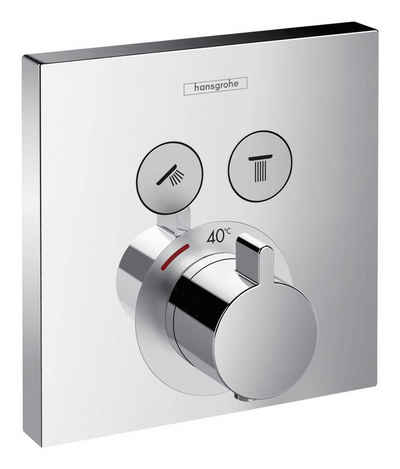 hansgrohe Unterputzarmatur ShowerSelect Thermostat für 2 Verbraucher Unterputz - Chrom