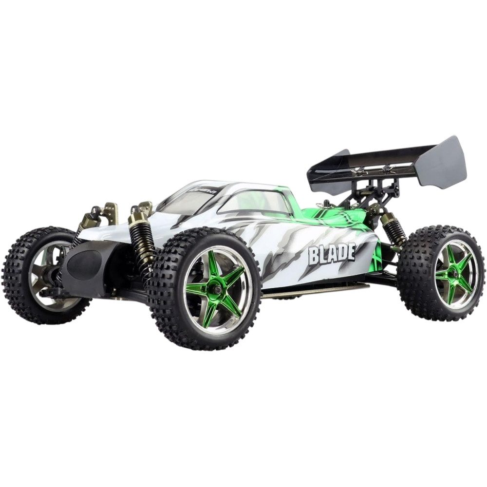 Amewi RC-Buggy Blade Pro Buggy Brushless 4WD RTR - Ferngesteuertes Auto - weiß/grün