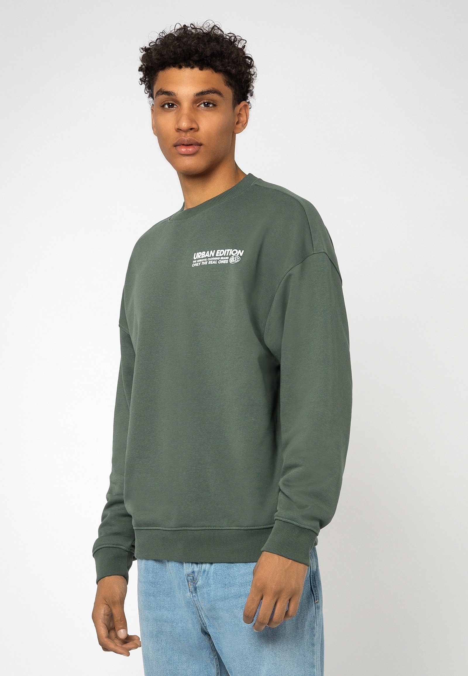 SUBLEVEL Sweatshirt Herren Pullover Urban Sweater