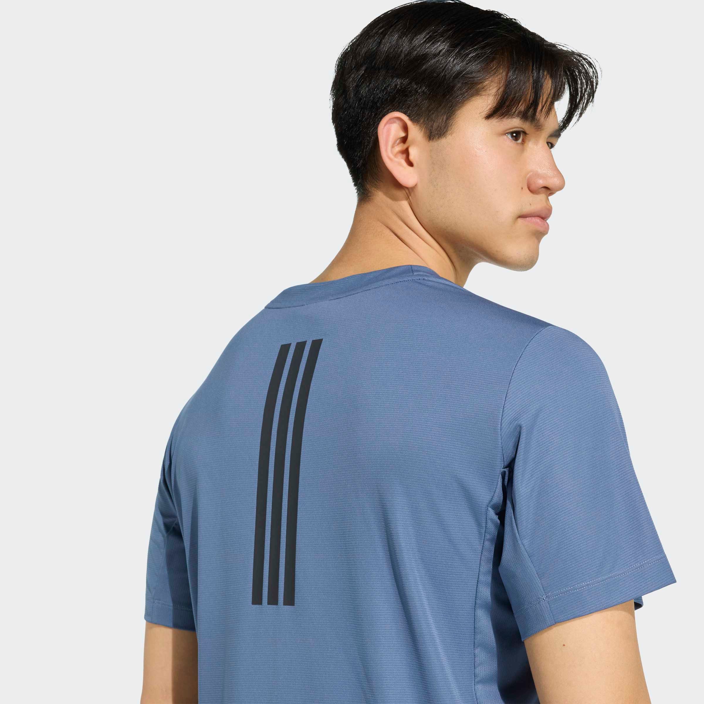 adidas Performance T-Shirt D4T PRIMELIFT 3-STREIFEN mit climacool®, normale Passform – Bild 4 von 5