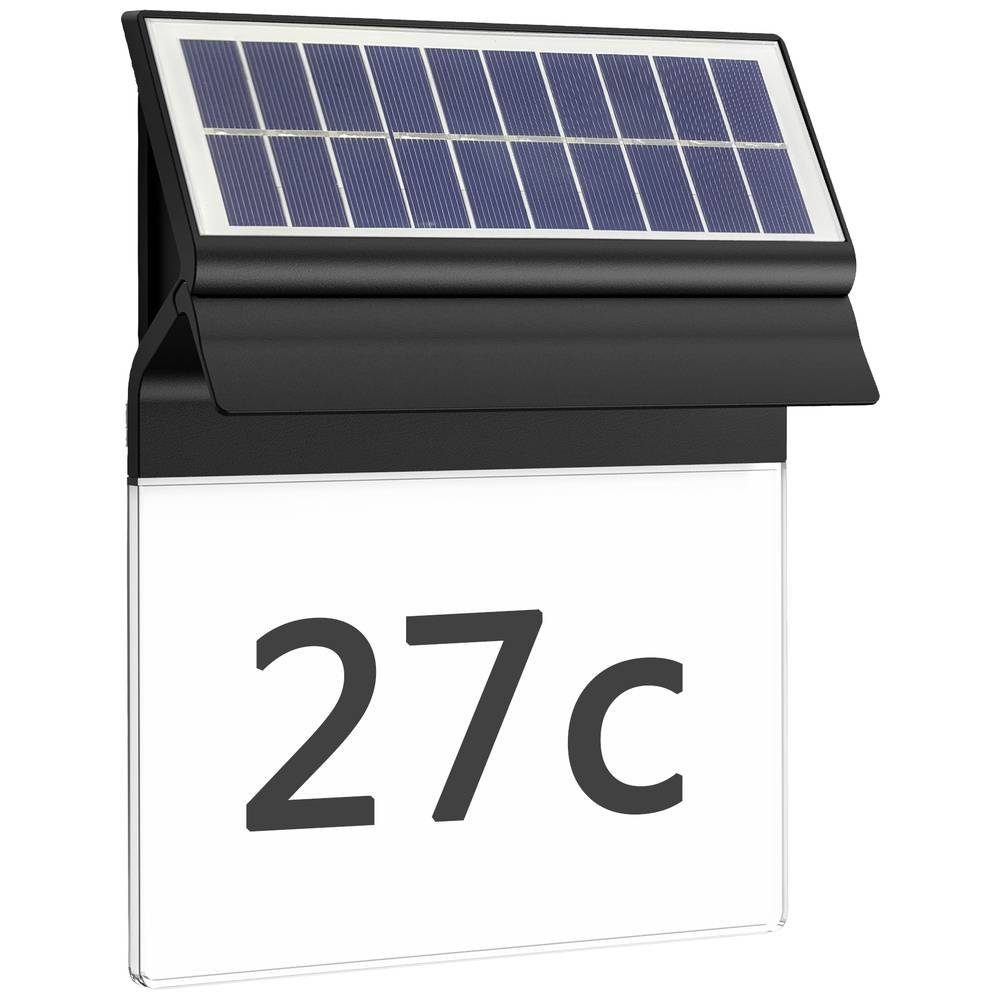 Philips LED Solarleuchte Outdoor Solar Wandnummerleuchte 0.2W