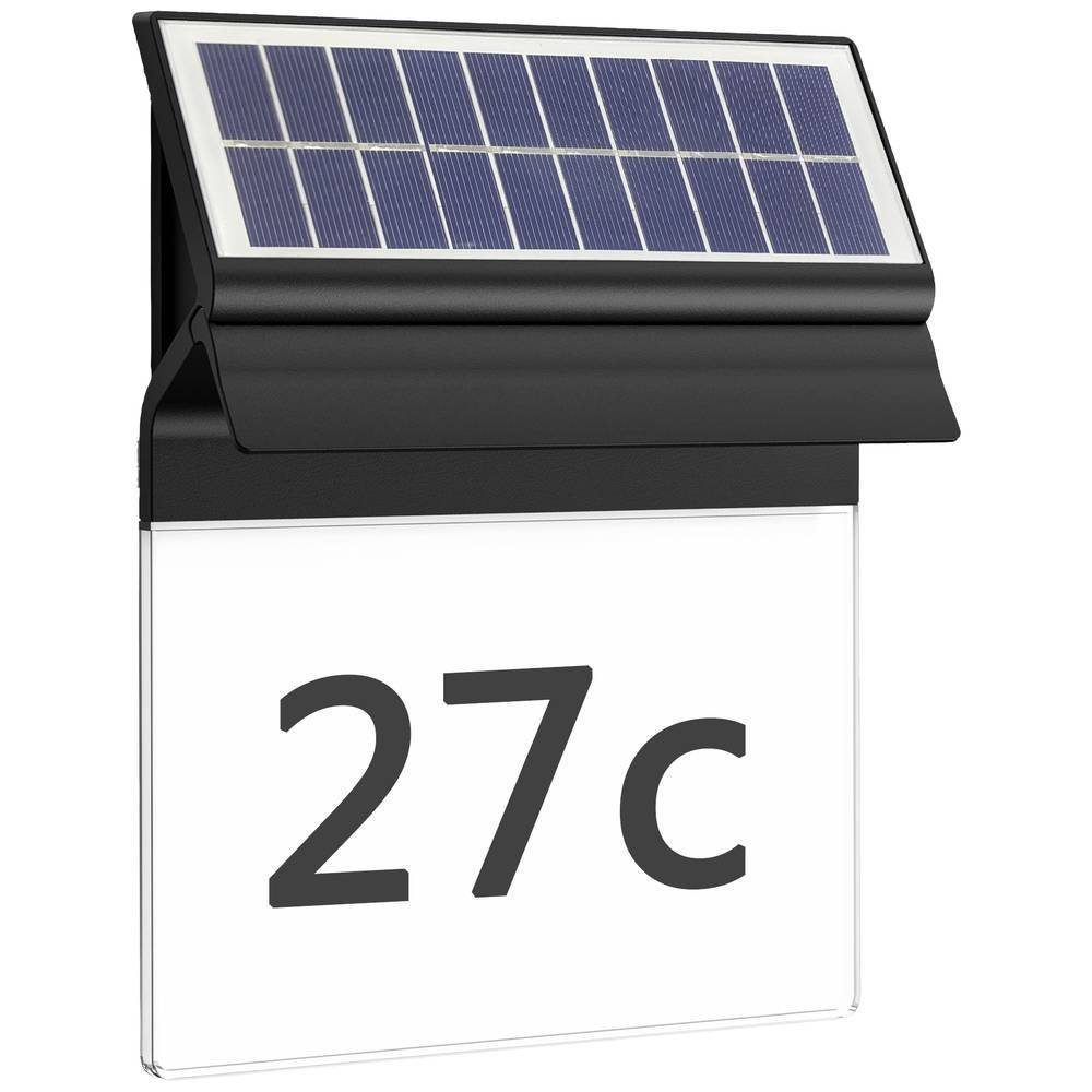 Philips Lighting LED Solarleuchte Philips Outdoor Solar Wandnummerleuchte 0.2W