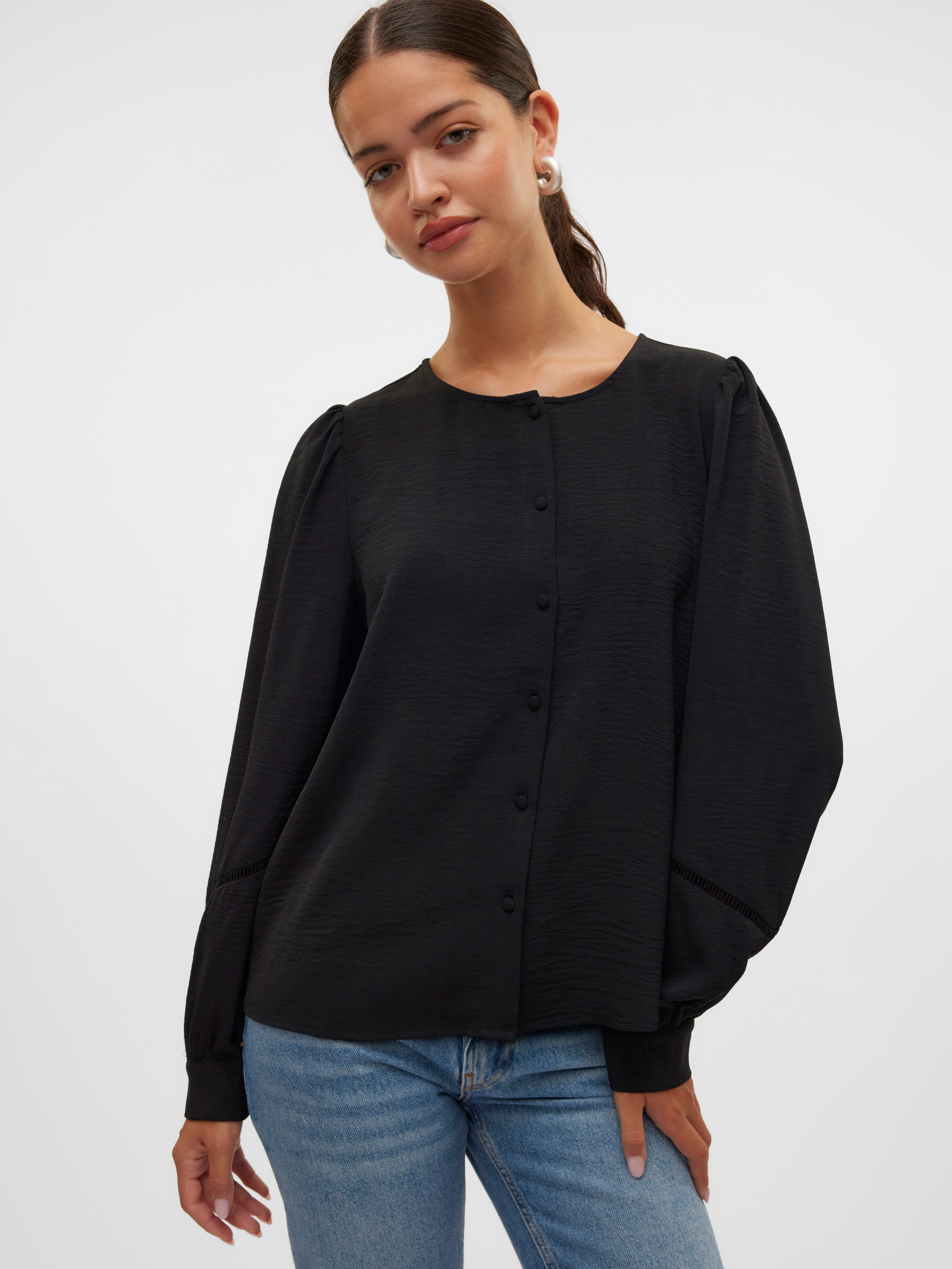 Vero Moda Langarmbluse VMALVA L/S TAPE günstig online kaufen