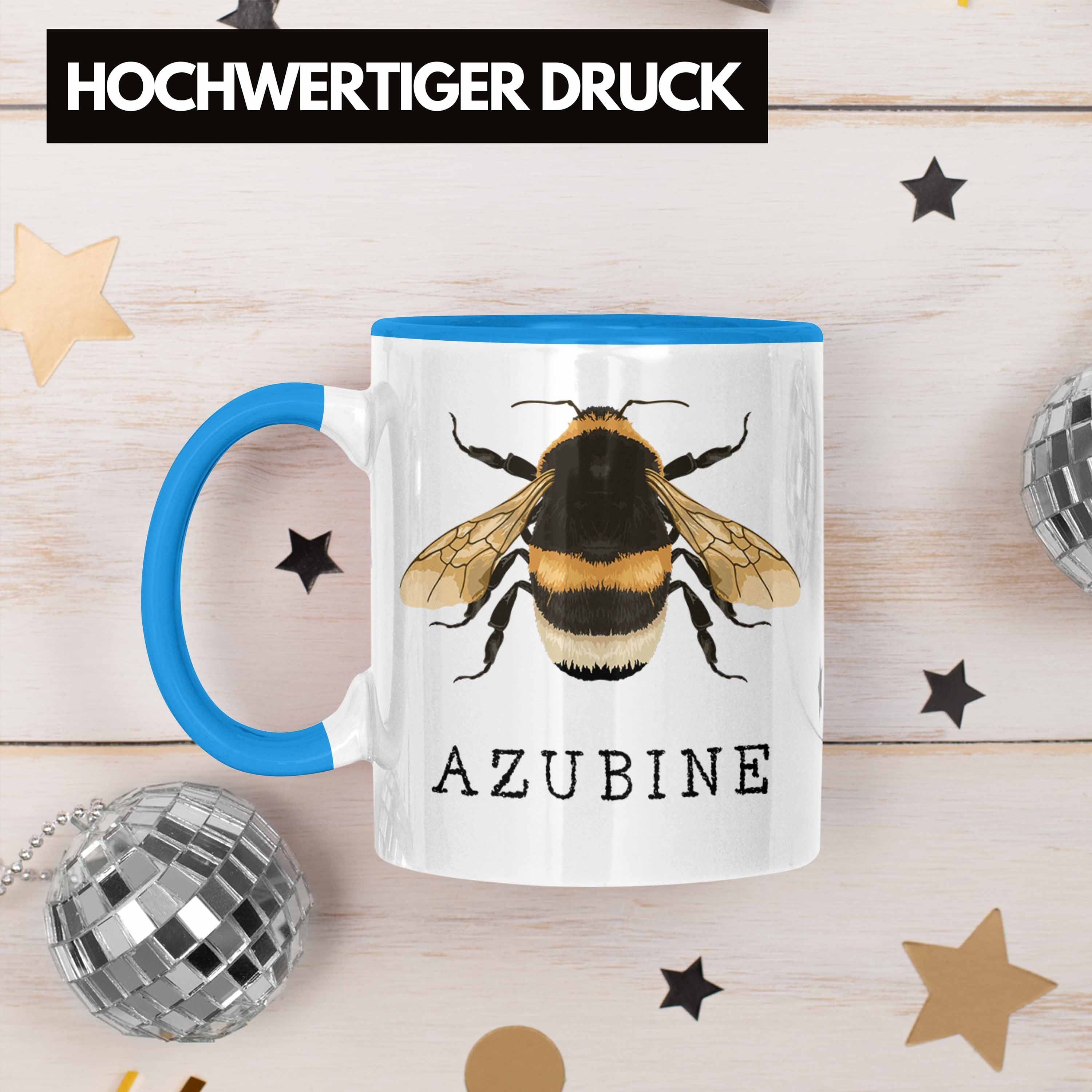 Trendation - Blau Neuer Trendation Geschenke Geschenkidee Job Tasse Azubine Auszubildende Tasse