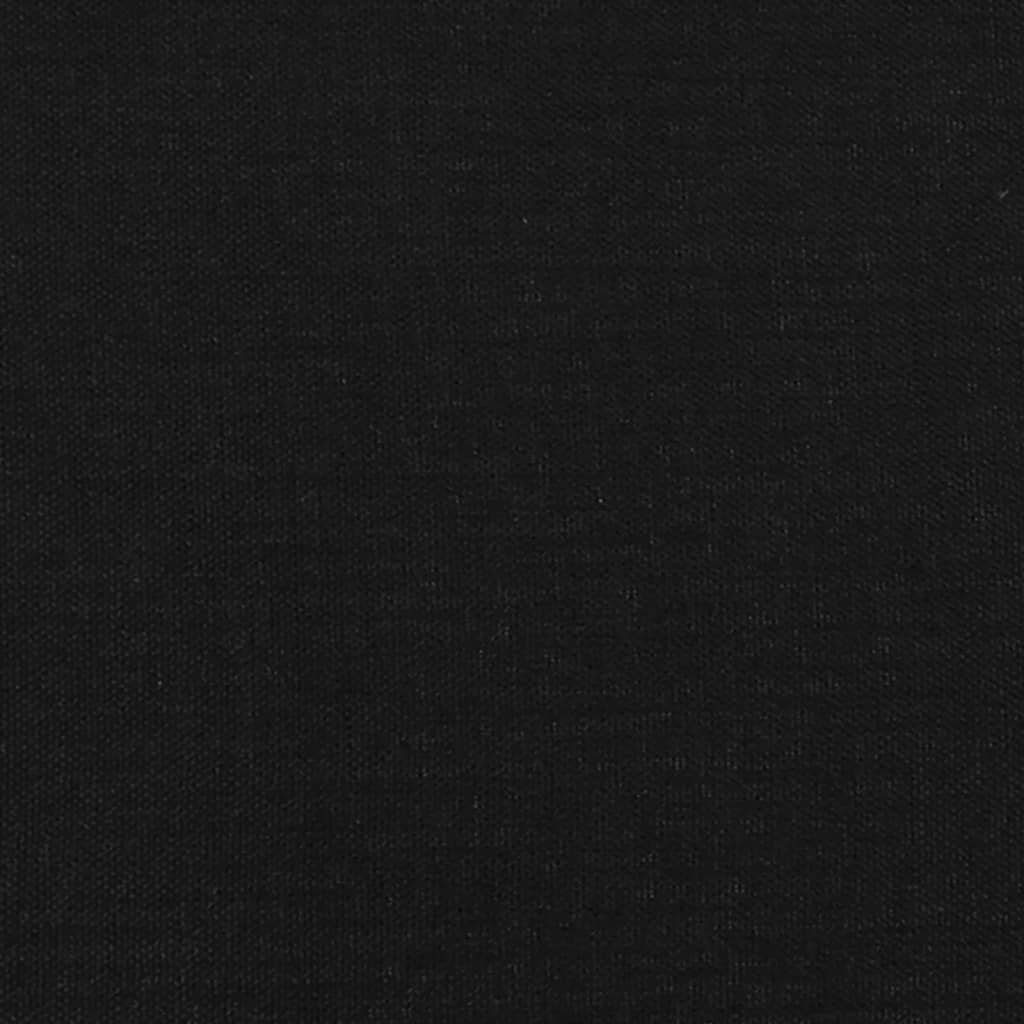 Kopfteil Kopfteil St) Schwarz cm Stoff, 80x5x78/88 (1 vidaXL