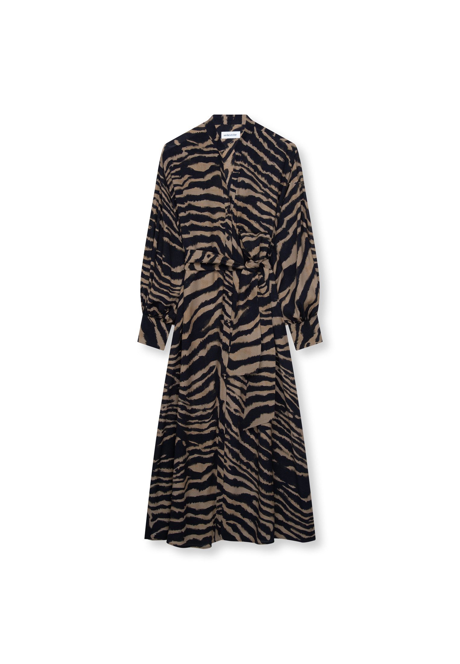 seidensticker Sommerkleid 1/1 Stehkragen Druck