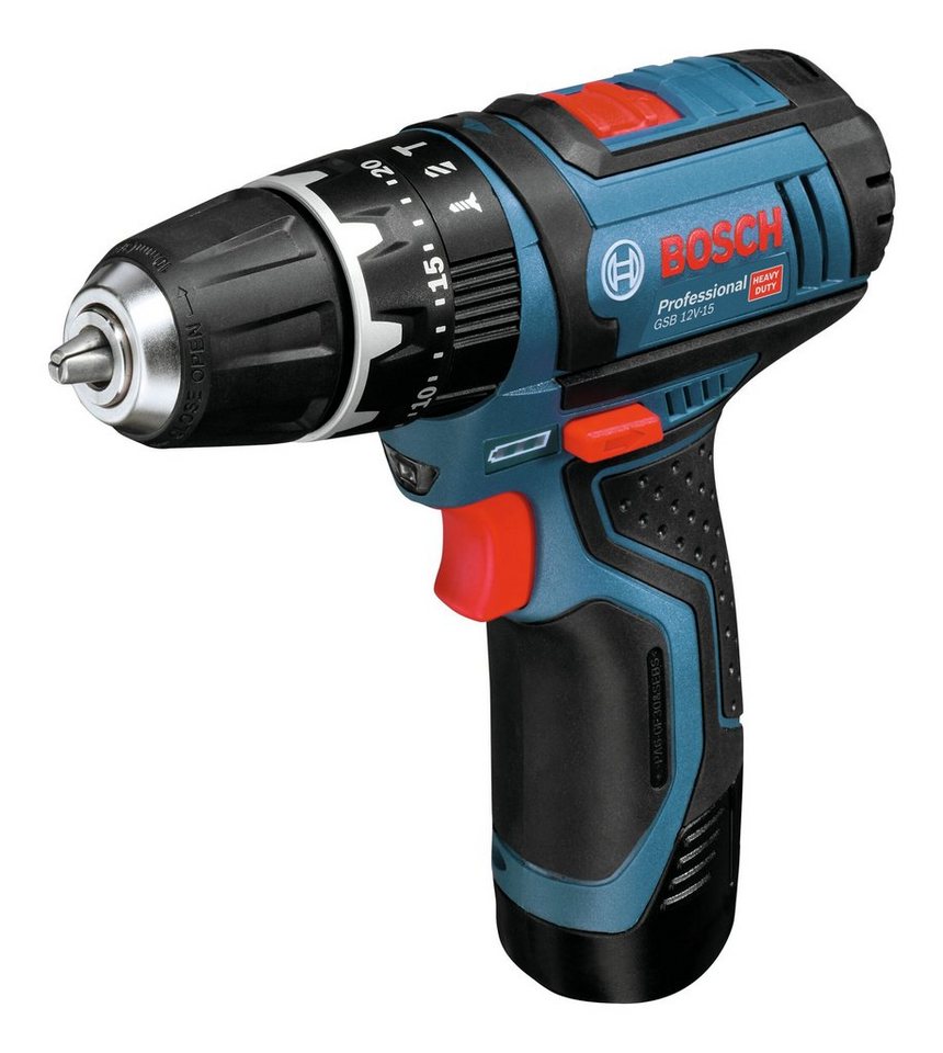 Thumbnail - Bosch Professional Akku-Schlagbohrschrauber GSB 12V-15, 12 V, Ohne Akku - im Karton