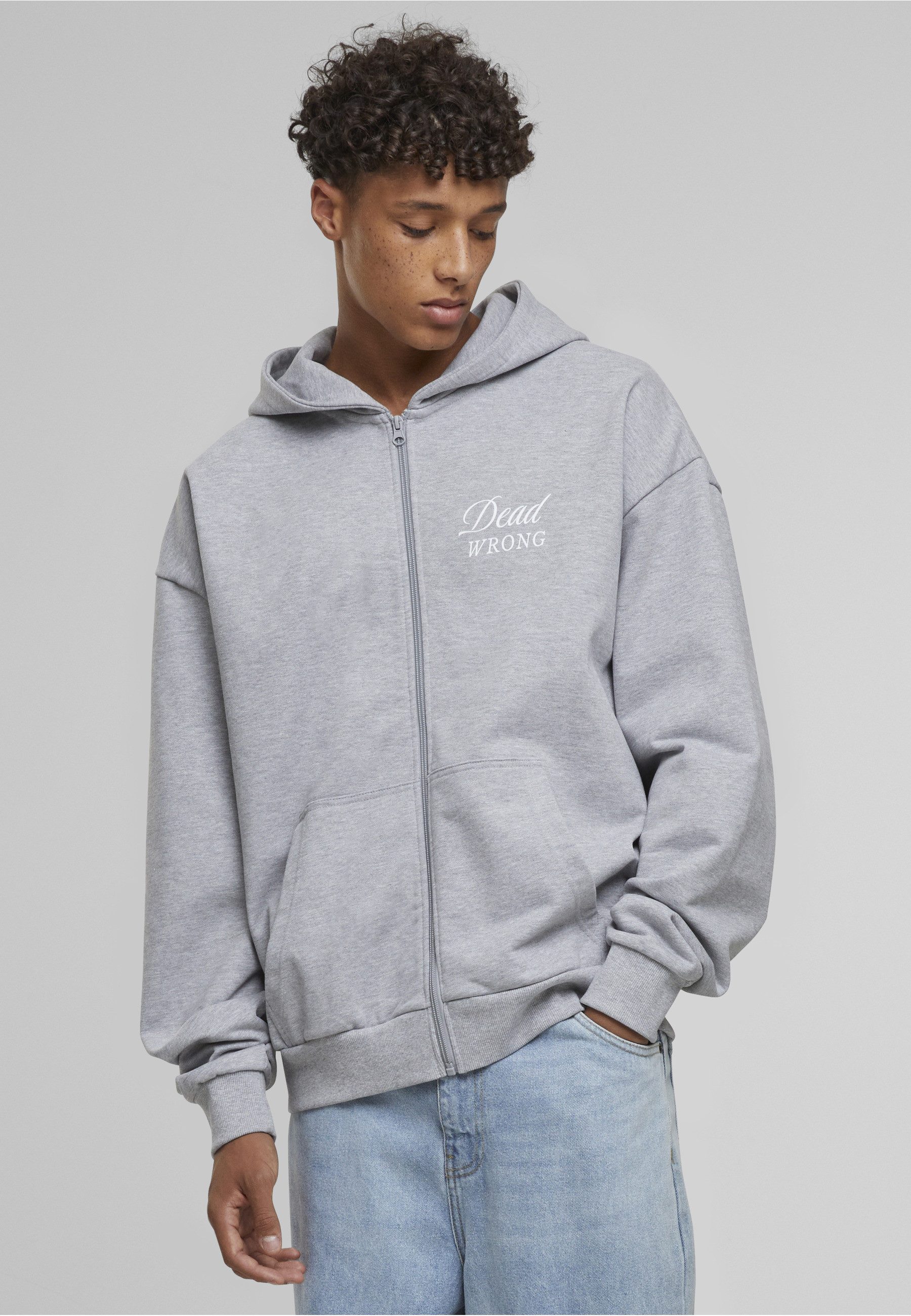 Upscale by Mister Tee Sweatjacke Upscale by Mister Tee Dangerous Grounds Oversize Zip Hoody