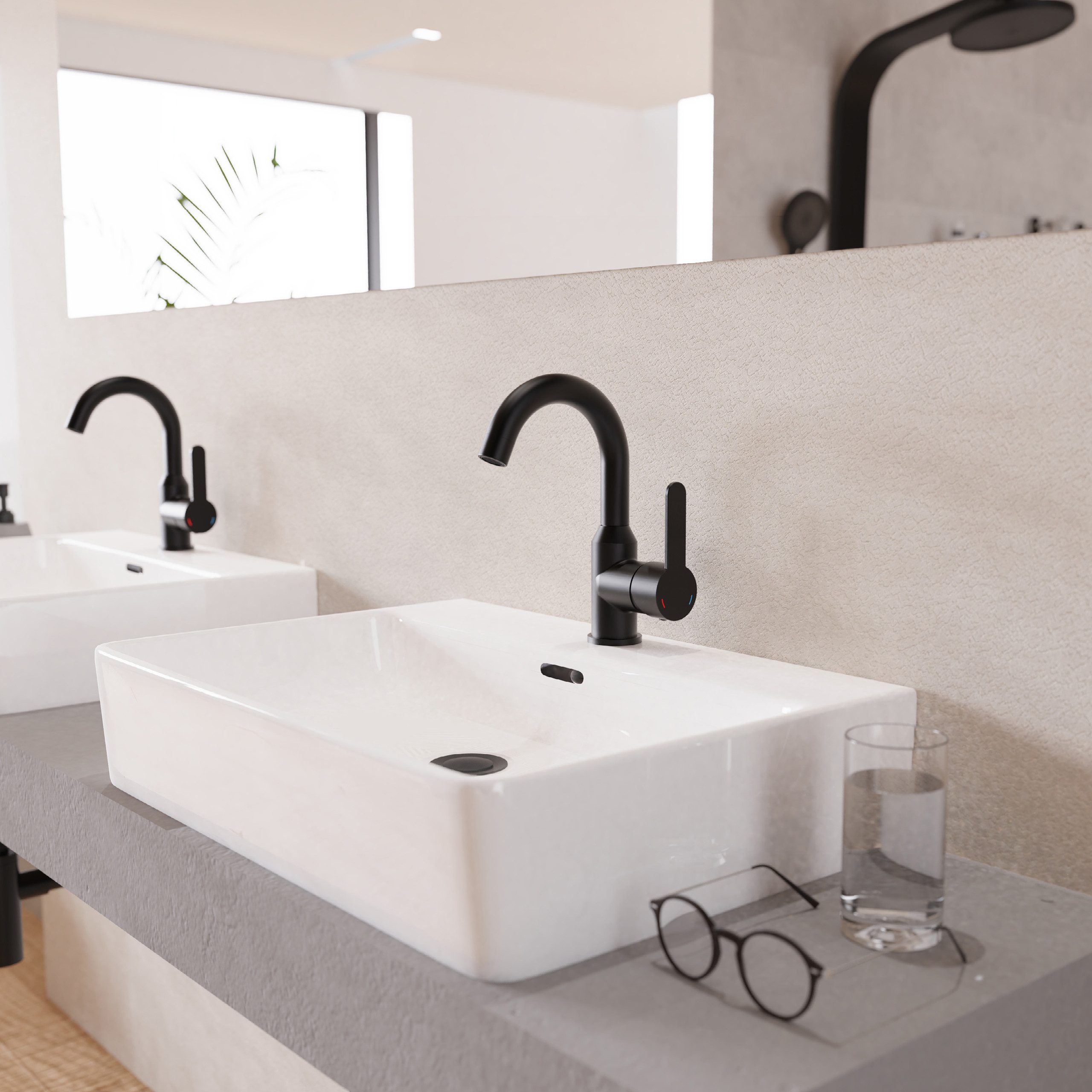 welltime Waschtischarmatur Adria Eco-Click-Funktion, inklusive Pop-Up Ablau günstig online kaufen