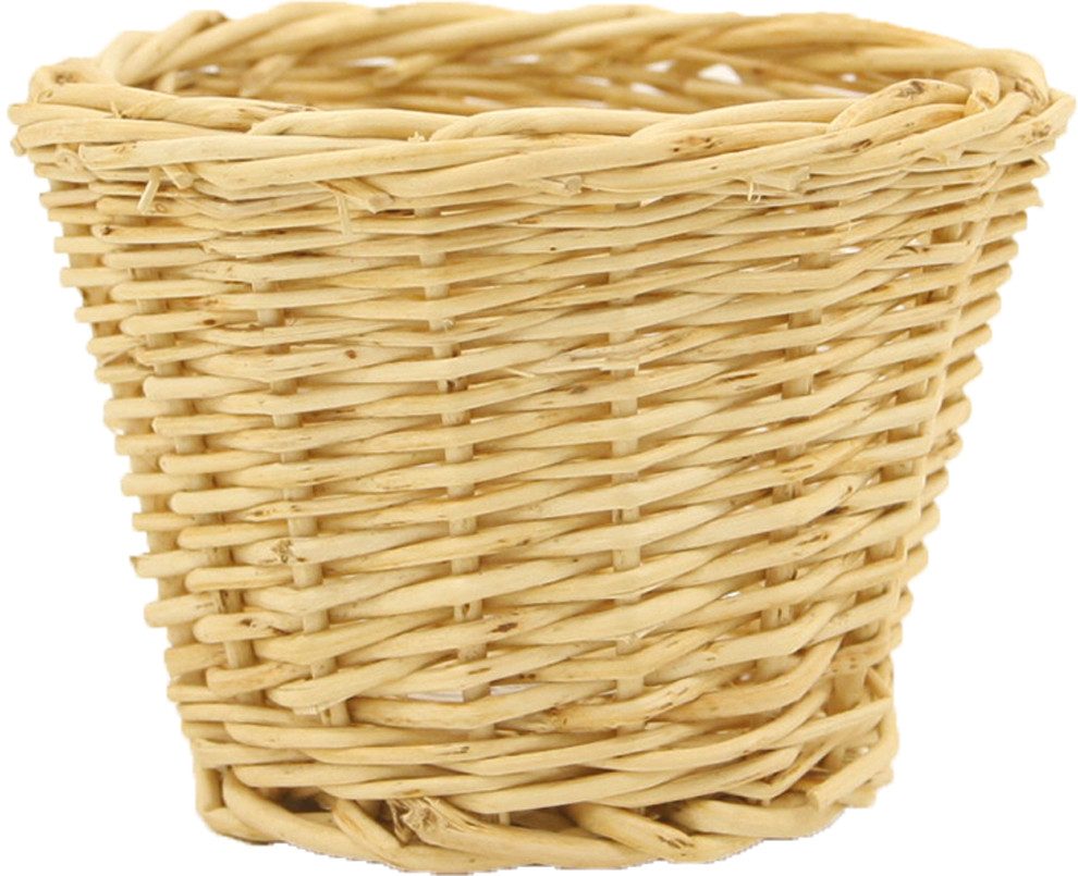 FADEDA Krippen-Zubehör FADEDA Korb geflochten, natur, Höhe in cm: 5