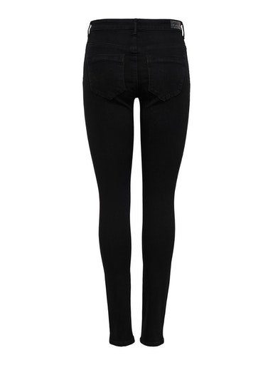 High-waist-Jeans AZG black 132907 LOLA ONLY ONLPAOLA DNM neu SK HW