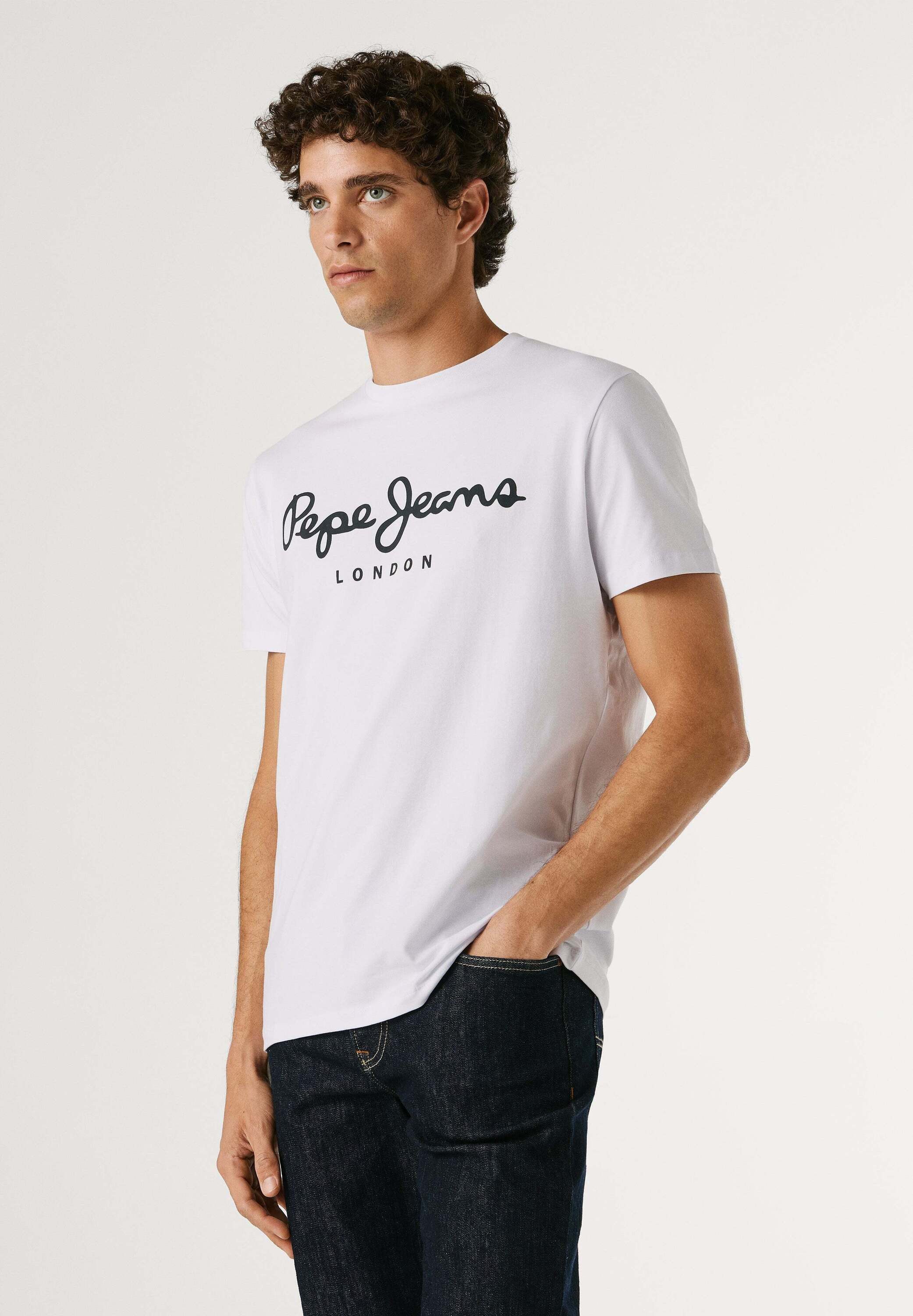 Pepe Jeans Print-Shirt print t-shirt ORIGINAL STRETCH N