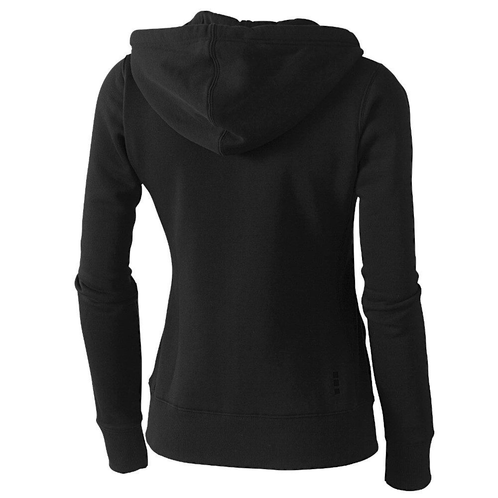 Elevate Life Kapuzensweatjacke Arora sportliche Sweatjacke mit Kapuze und modernen Details stylische Hoodie-Sweatjacke, bequem für Alltag und Freizeit – Bild 3 von 5
