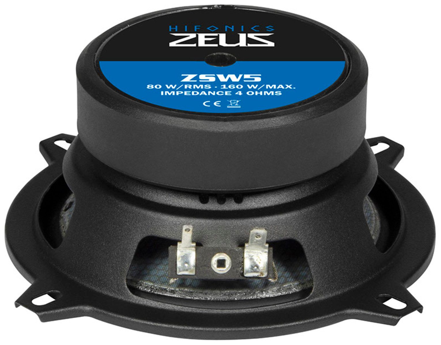 Hifonics ZSW5 13 cm (5.25) Kickbass-Lautsprecher Auto-Lautsprecher (80 W)