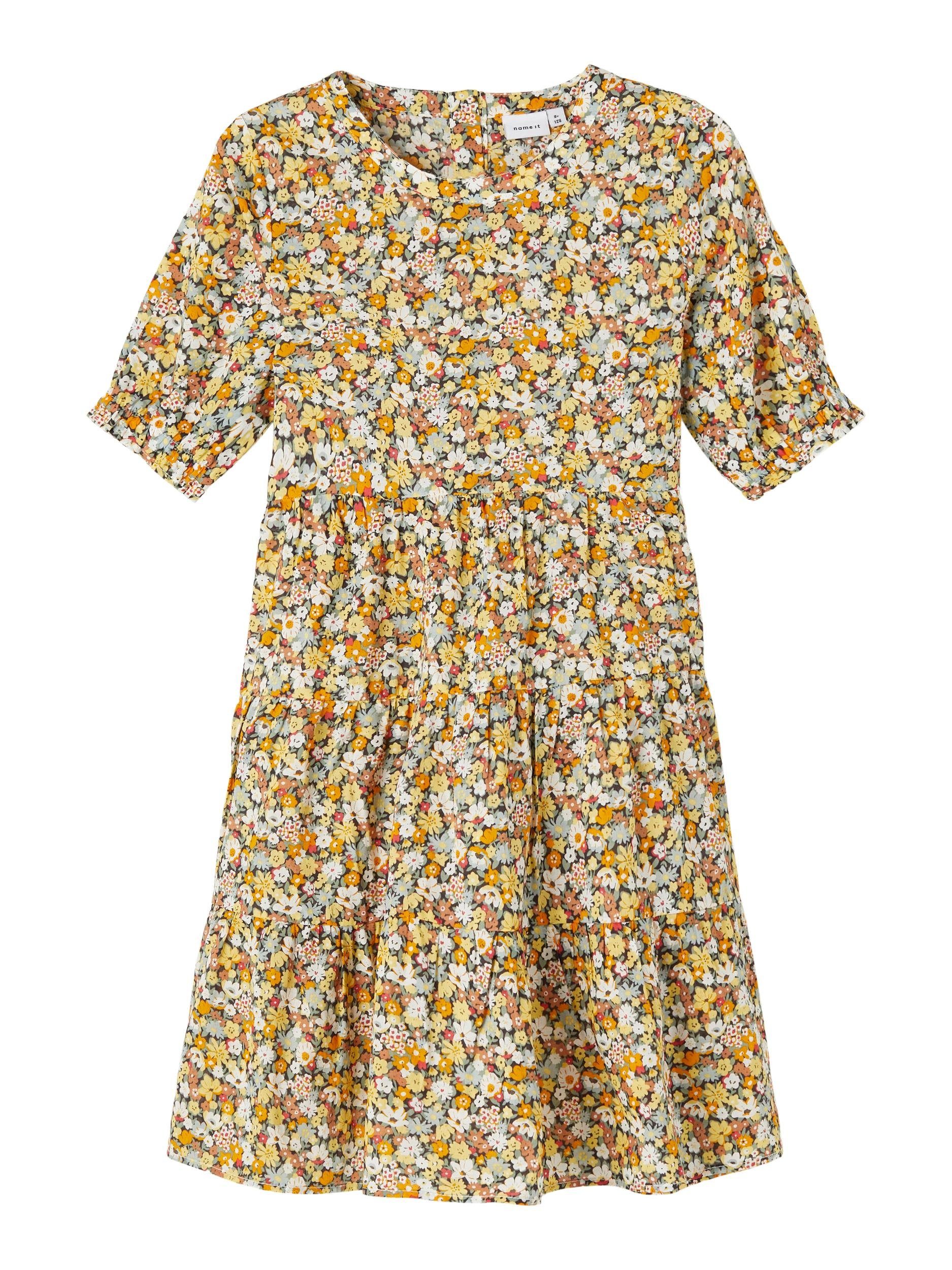 Name It A-Linien-Kleid NKFHISSINE DRESS persimmon