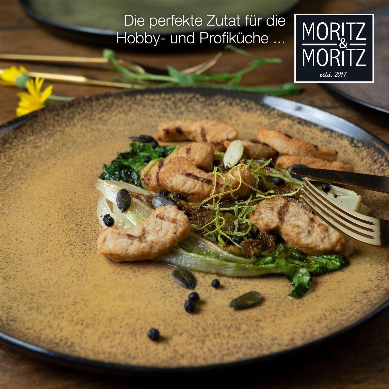 Moritz & Moritz Dinner 6 Vintage Moritz für & Speiseteller Personen, Digital Personen Geschirrset (6-tlg), 6tlg Tafelservice Set Moritz Geschirr Teller 6