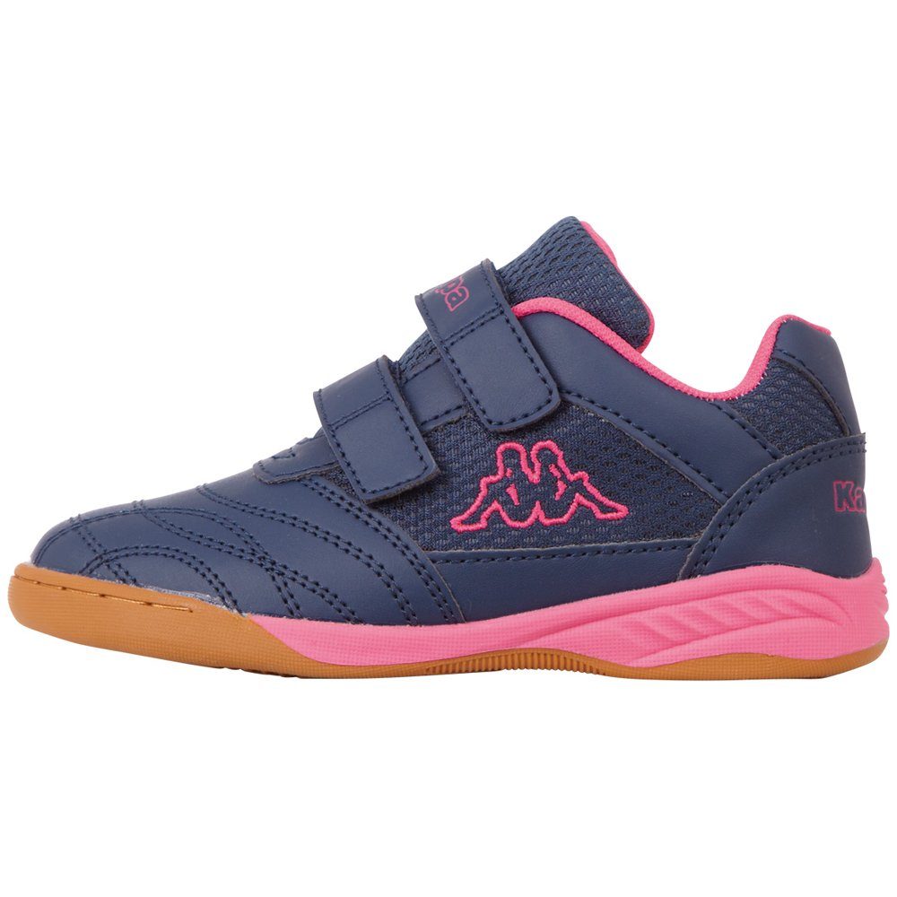 mit navy-pink Hallenschuh Kappa nicht färbender - Sohle