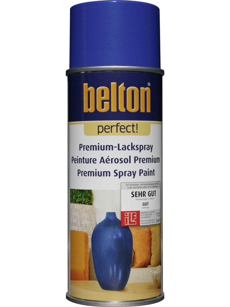 belton Sprühlack Belton Perfect Lackspray dunkelblau 400 ml